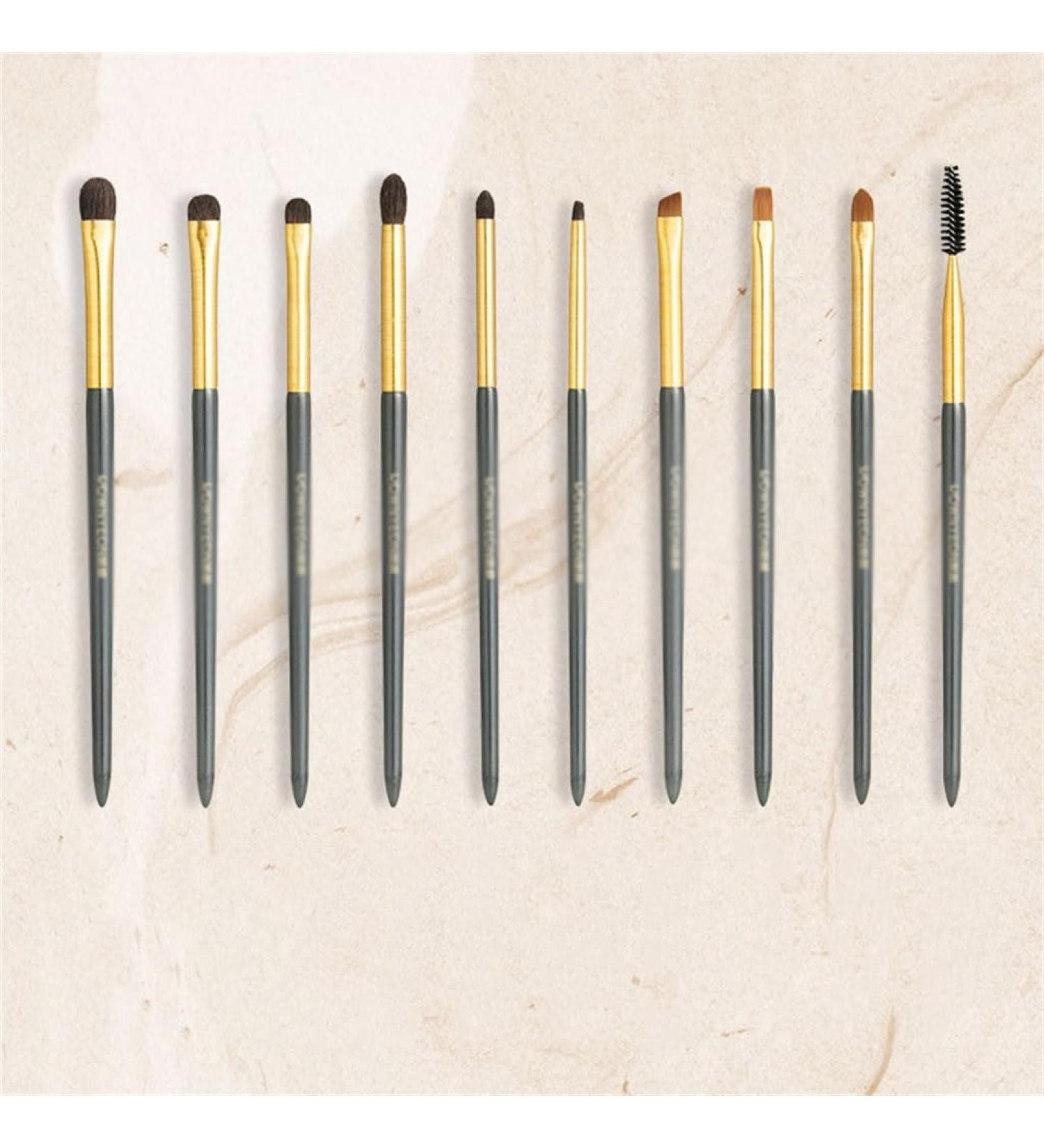 Premium Eyeshadow Brush Set - Soft Hair Portable Detail Brushes for Beginners | 18cm Smudge Brush - Buy Online on GoSupps.com