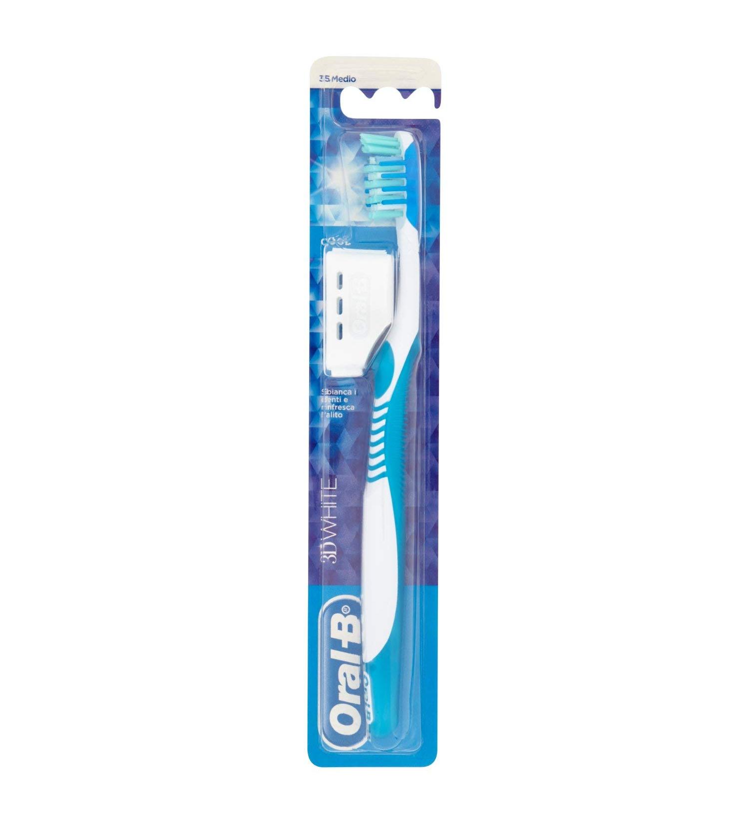 Buy Oral B Cool White Toothbrush - 35 Medium | Fast International Shipping - Buy Online on GoSupps.com