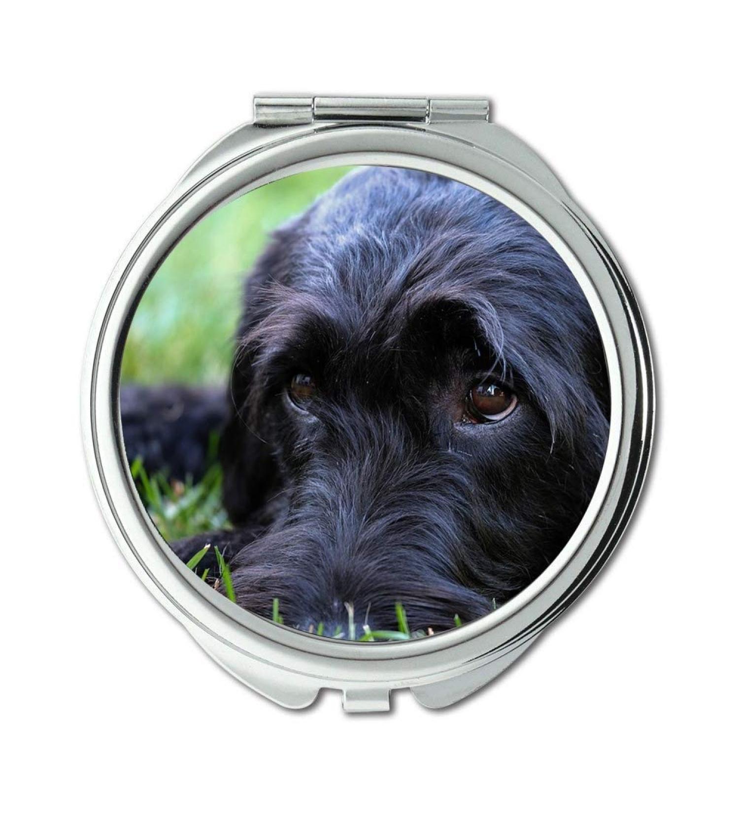 Mirror Compact Mirror Labradoodle Schnauzer Riesenschnauzer Labrador pocket mirror portable mirror - Buy Online on GoSupps.com