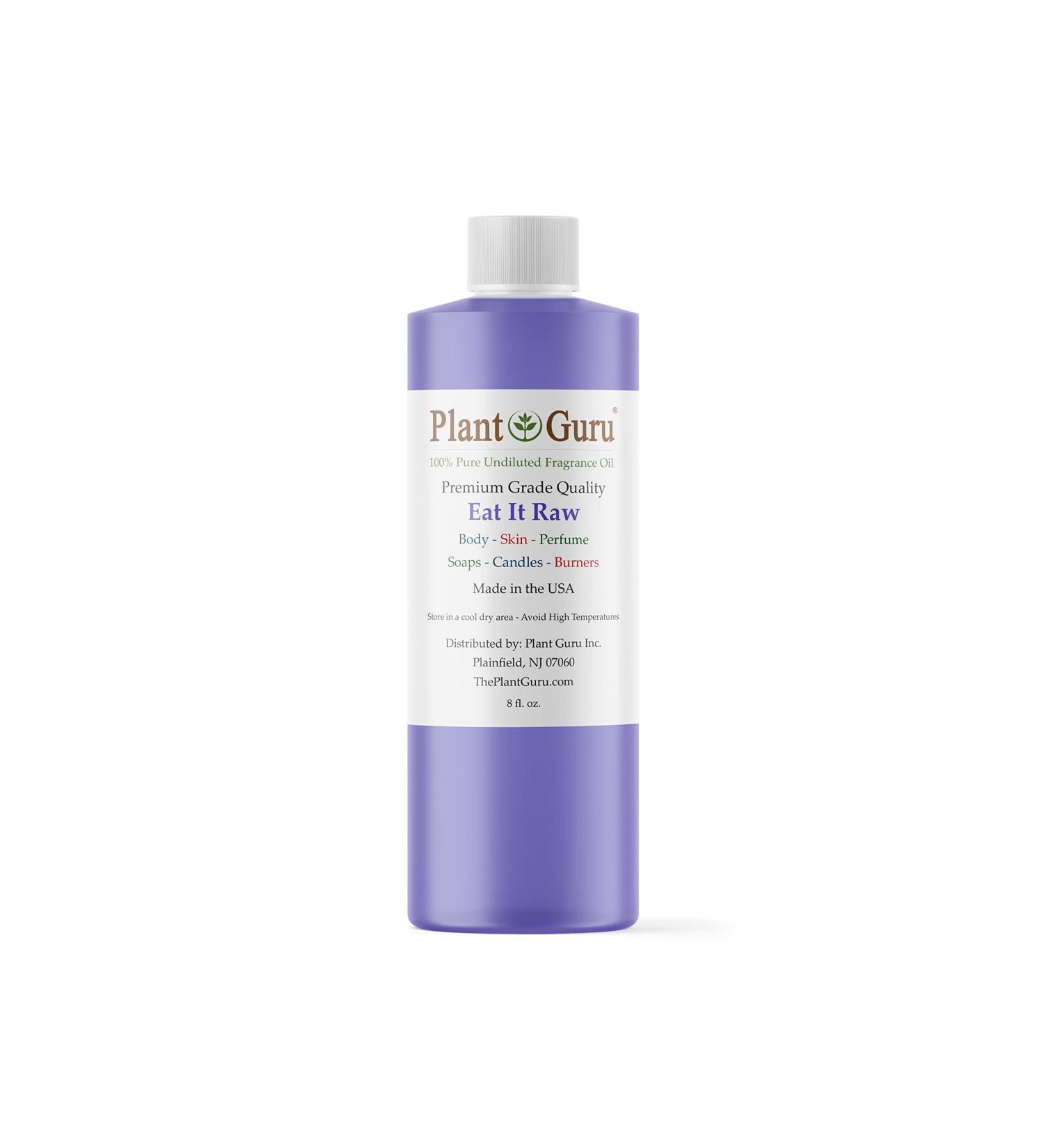 Buy Plant Guru Eat It Raw Fragrance Oil 8 fl. oz - Aromatherapy Scented Oil for DIY Soap Candles Bath Bombs & Reed Diffusers - International Shipping Available - Buy Online on GoSupps.com