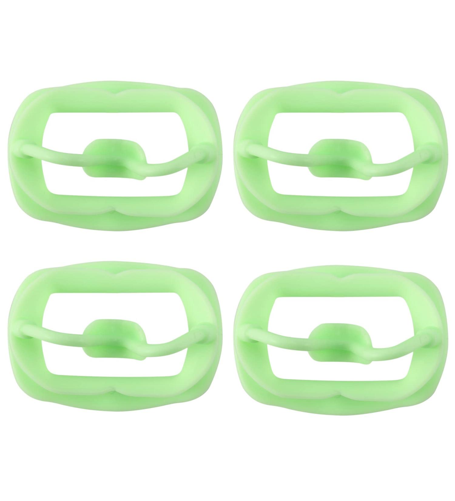 Grockstr Greens 4-Piece Dental Retractor Set | Soft Silicone Intraoral Lip & Cheek Opener for Orthodontics - Buy Online on GoSupps.com