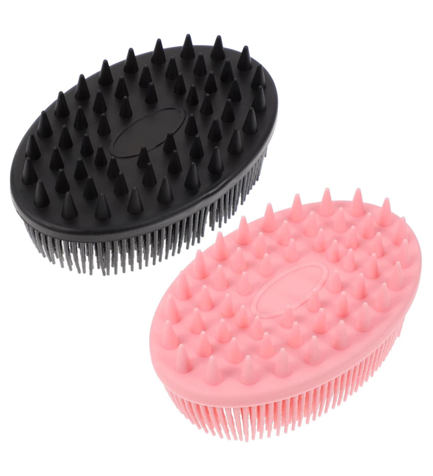 Beavorty 2pcs Baby Bath Brush Set - Silicone Body & Scalp Massager Brushes - Buy Online on GoSupps.com