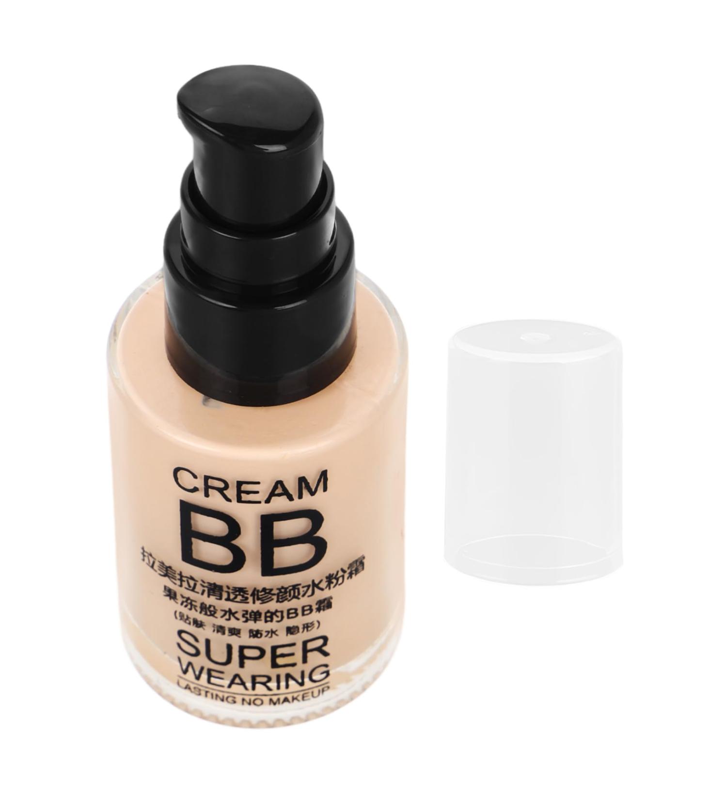  SKISUNO BB Cream Color-Changing Liquid Foundation Makeup Base Concealer Cover Moisturizing Fluid for Women Girls All Skin Tones Beige - Buy Online on GoSupps.com