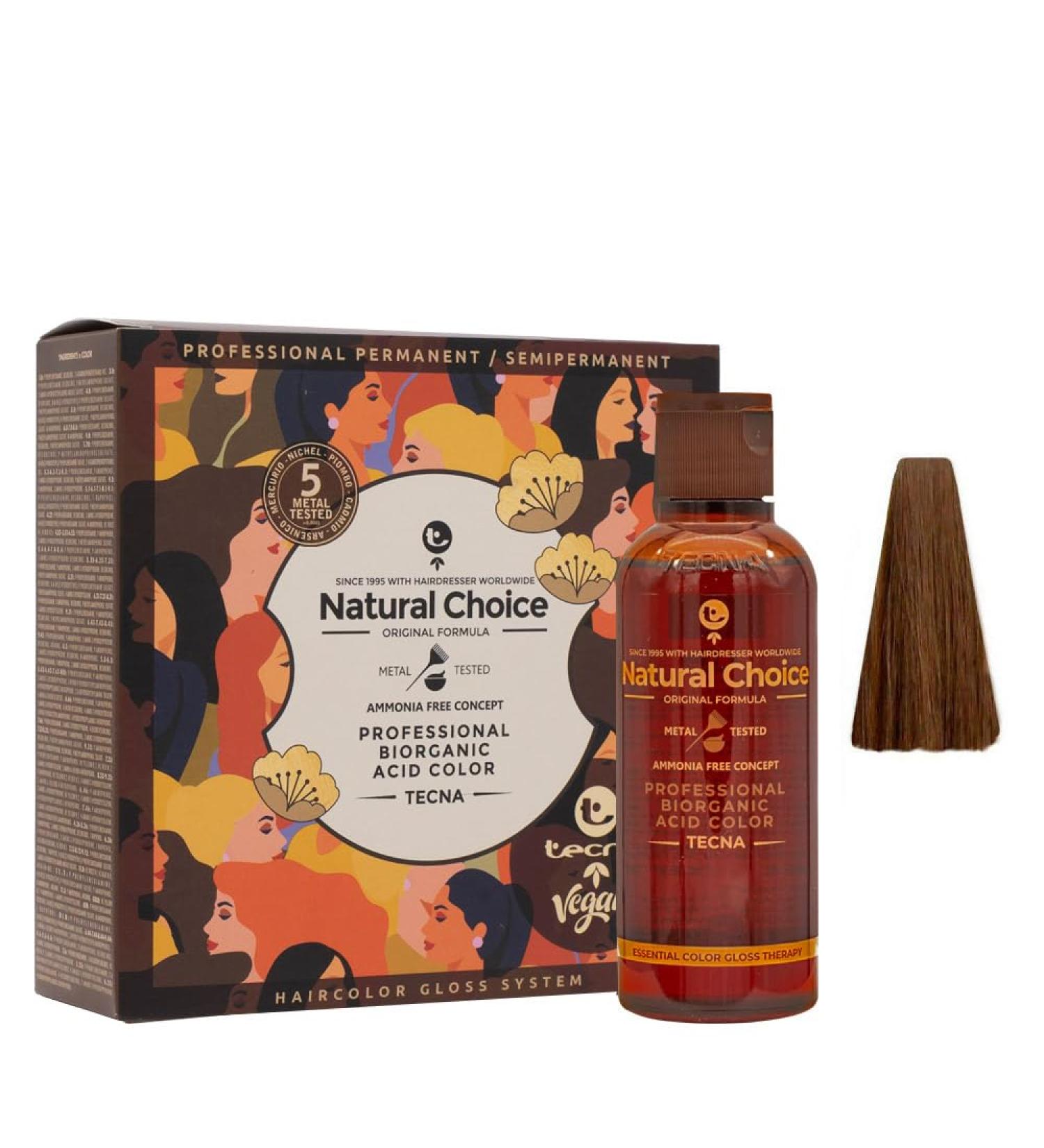 6.0 Dark blonde Tecna NCC Biorganic acid color 3x130ml