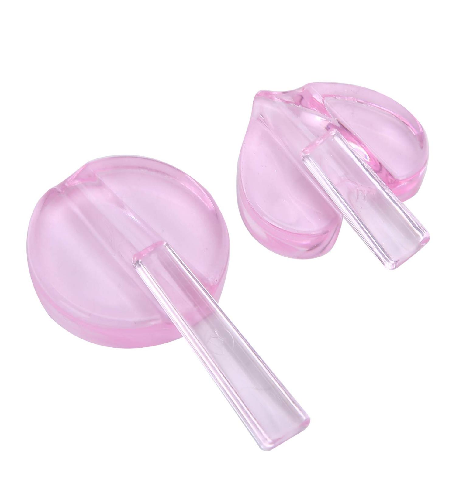 Professional Nail Art Metal Disc Set - 2 Pieces Curved Frame Tools for Perfect Nail Shaping - Buy Online on GoSupps.com