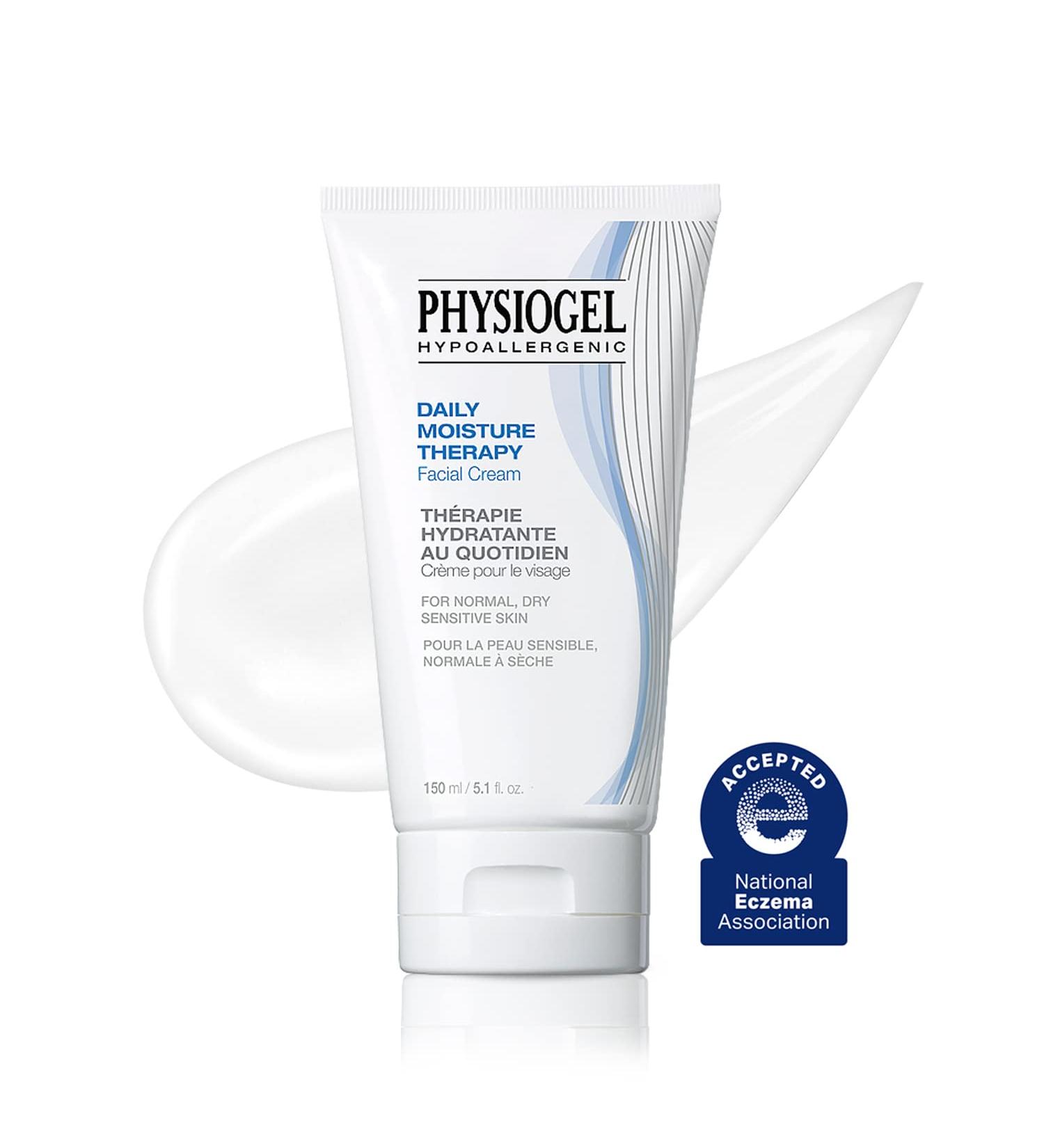 Physiogel Daily Moisture Therapy Face Cream & Cleansing Travel Set - 72hr Long Lasting Moisturizer for Dry & Sensitive Skin - Hypoallergenic, Fragrance Free, Non-comedogenic - 5.1 fl. Oz - Buy Online on GoSupps.com