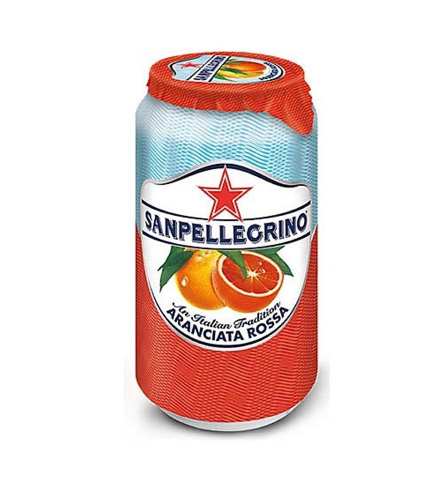 San Pellegrino Flavored Sparkling Blood Orange Juice Drink 6 x 330 ml - Buy Online on GoSupps.com