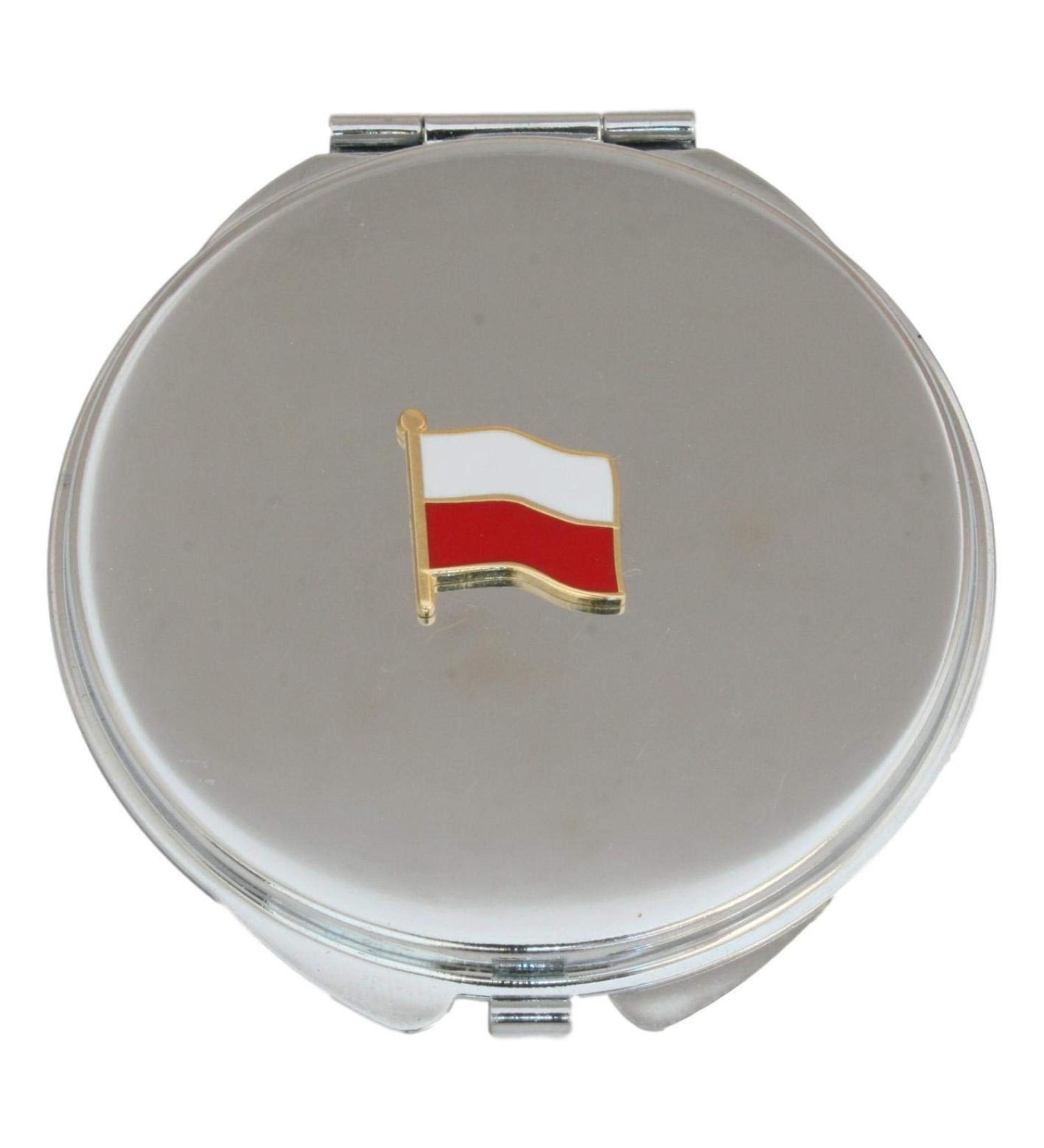 Polish Flag Compact Mirror Handbag Gift With Free Engraving 488 - Buy Online on GoSupps.com