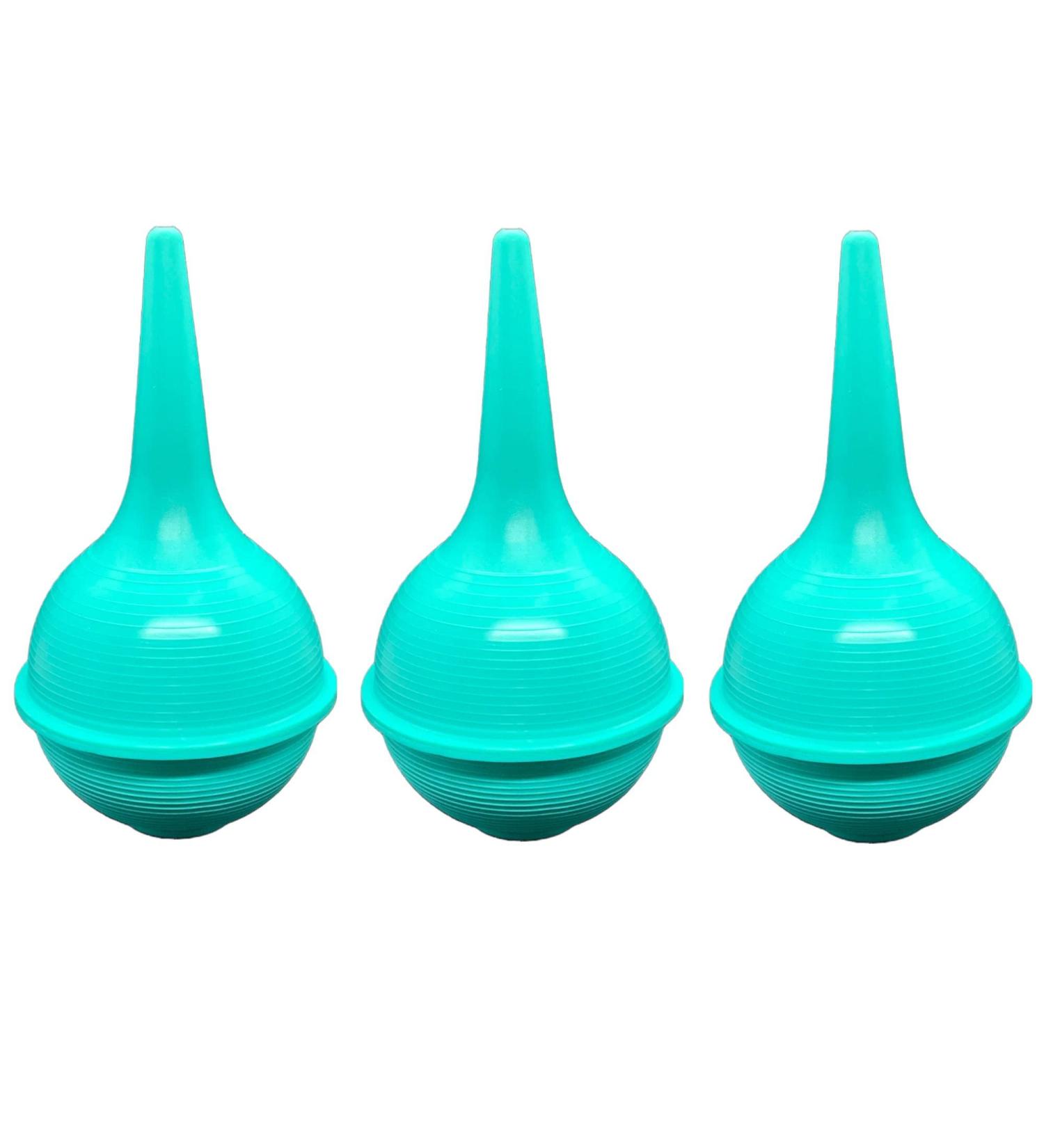 3 Pack Comfort Soft Sterile Ear Bulb Rubber Squeeze Baby Nasal Suction Bulb - 3 oz - Ulcer Relief | Baby Nose Aspirator - Buy Online on GoSupps.com