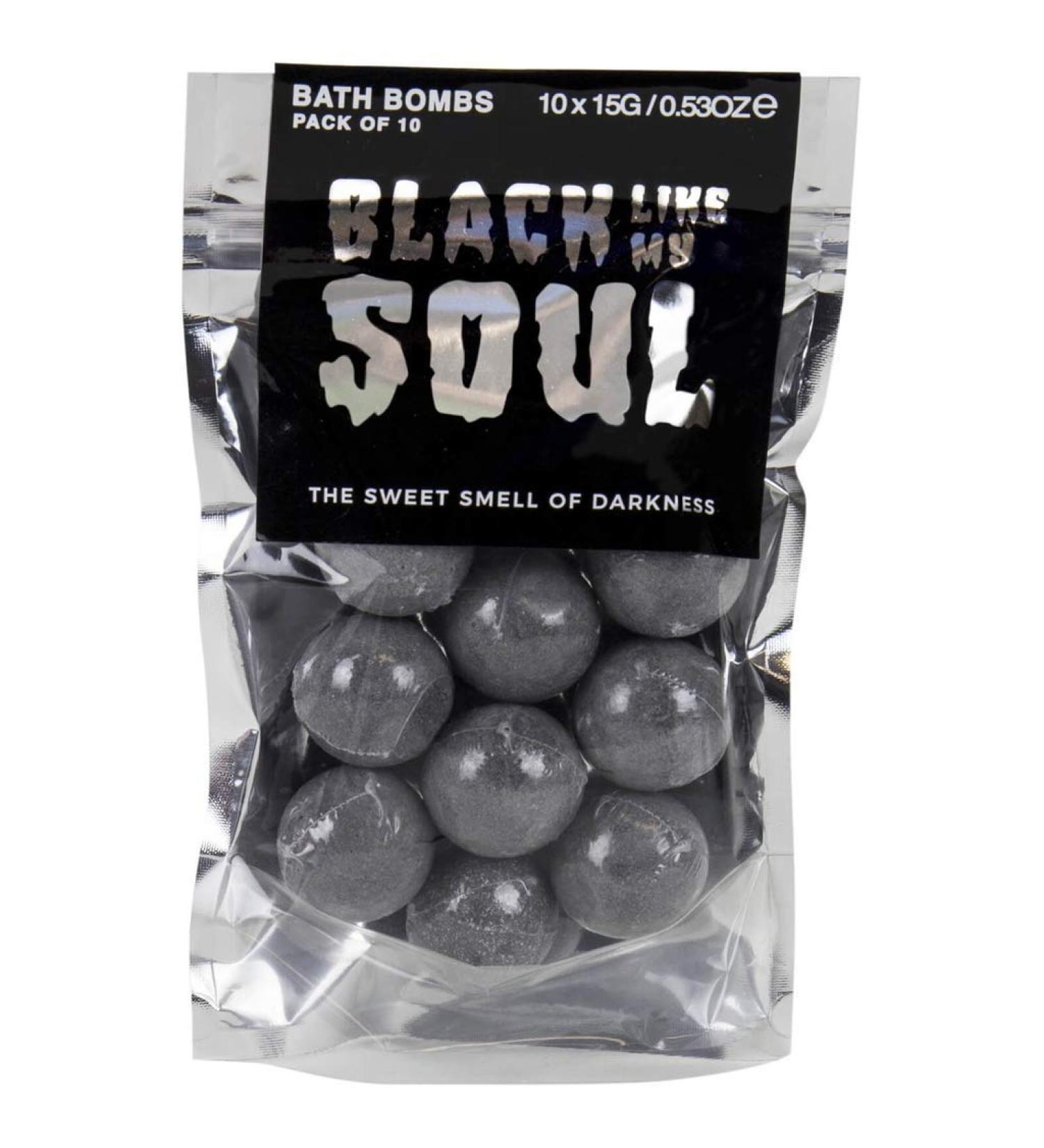Gift Republic Like My Heart Black Bath Bombs GR450126