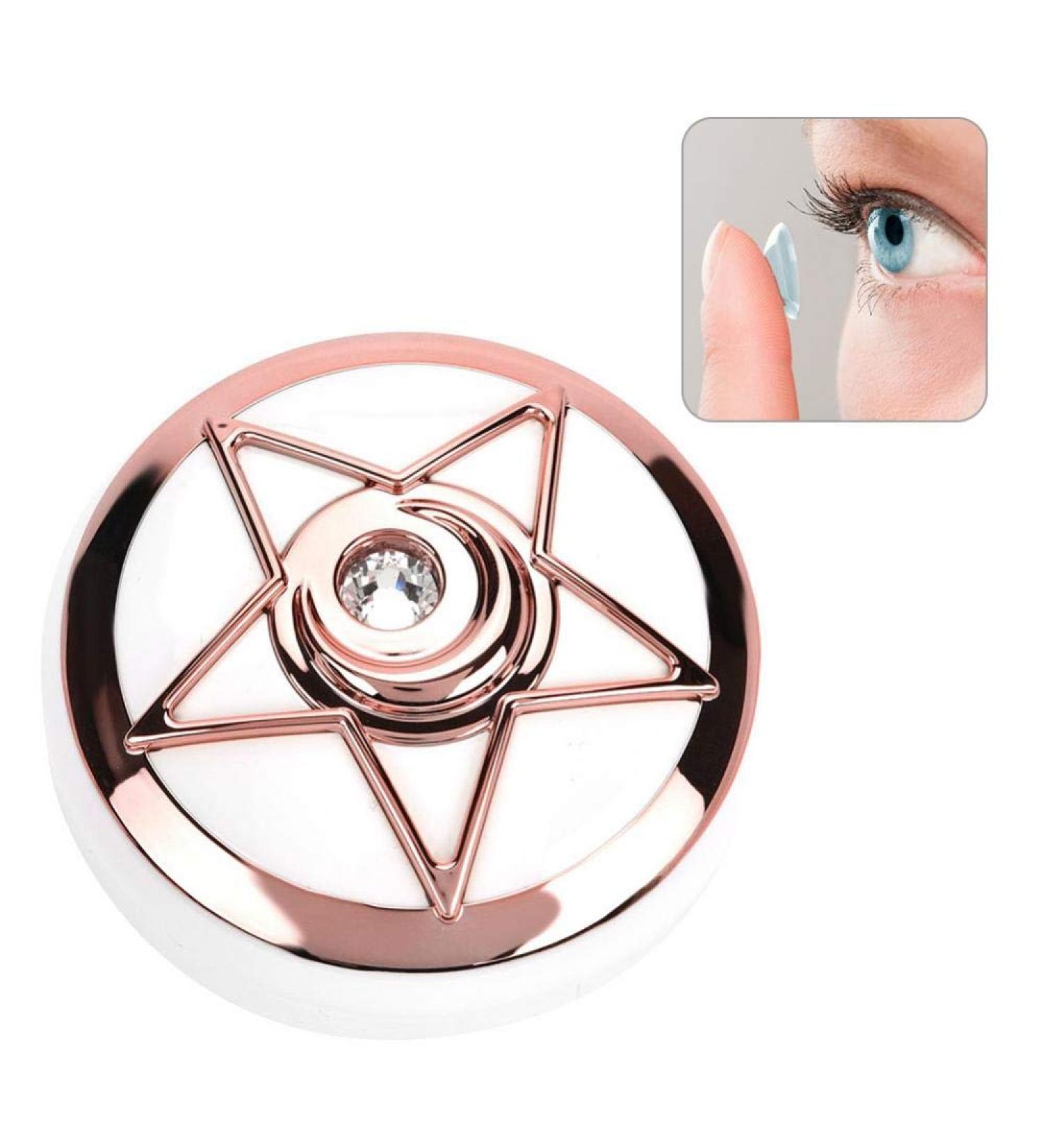 Protective Contact Lens Cover & Invisible Glasses Box | Bella Box Accessories in Funny Fire Pink - Buy Online on GoSupps.com