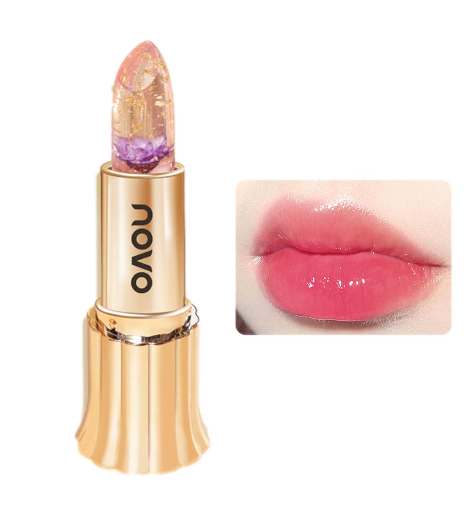  Eastuy Color Lipstick - Color Lip Balm | Nourishing Temperature Color Change Lip Balm Flower Jelly Lip Gloss for Ball Eastuy - Buy Online on GoSupps.com