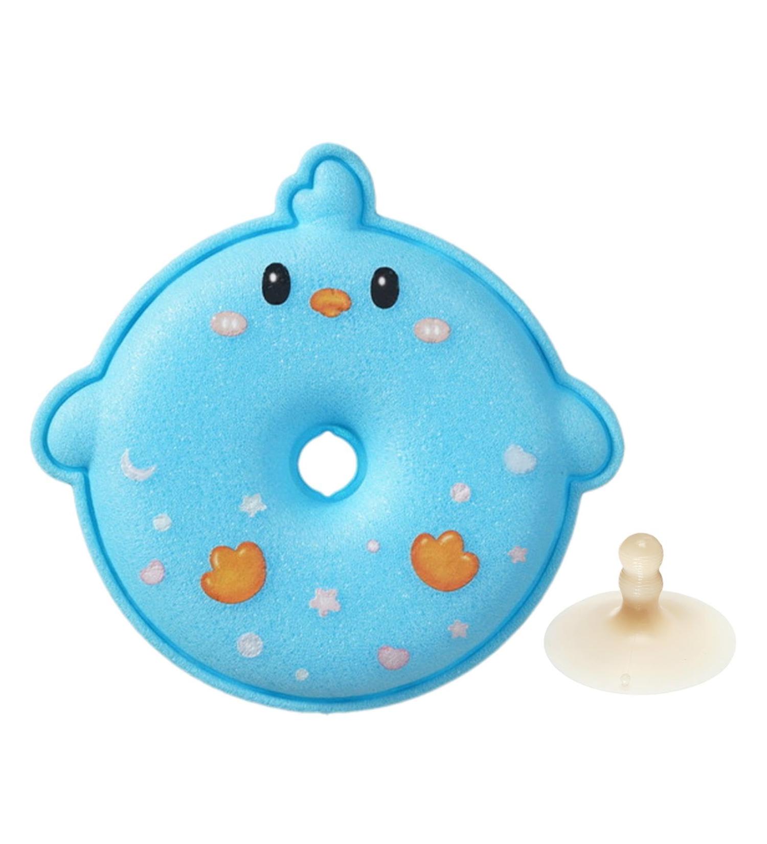 Body Scrubber Balls - Children's Bath Shower Scrubber Ball | Cute Appearance Scrubber Cleaning Tool for Bathroom Home Dormitory Travel and Hotel Blue - Buy Online on GoSupps.com