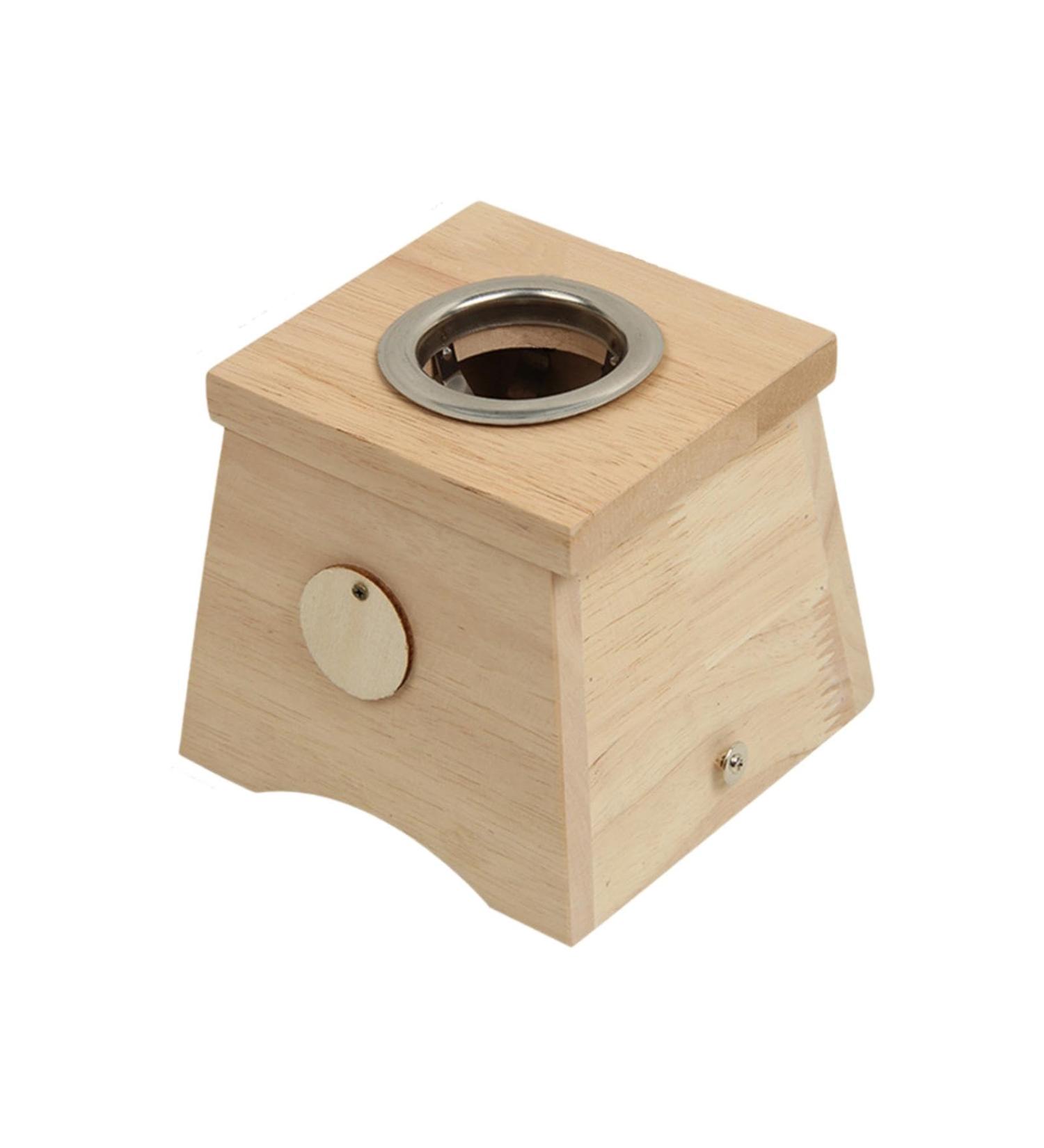 Folpus Moxibustion Complementary Box - Rust-Free Meditation Roller Holder for Office & Hotel | Relaxation Tool 11x11x10cm - Buy Online on GoSupps.com