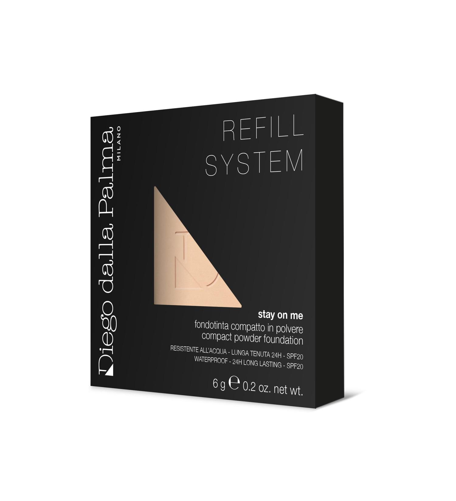 Diego Dalla Palma Stay On Me Compact Foundation Spf20 Refill 51 Porselein - Buy Online on GoSupps.com