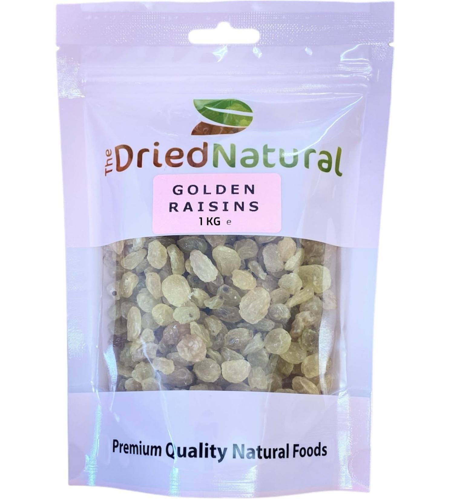 Golden Raisins 1 KG Sultana Grapes Premium Quality - The Dried Natural - Buy Online on GoSupps.com