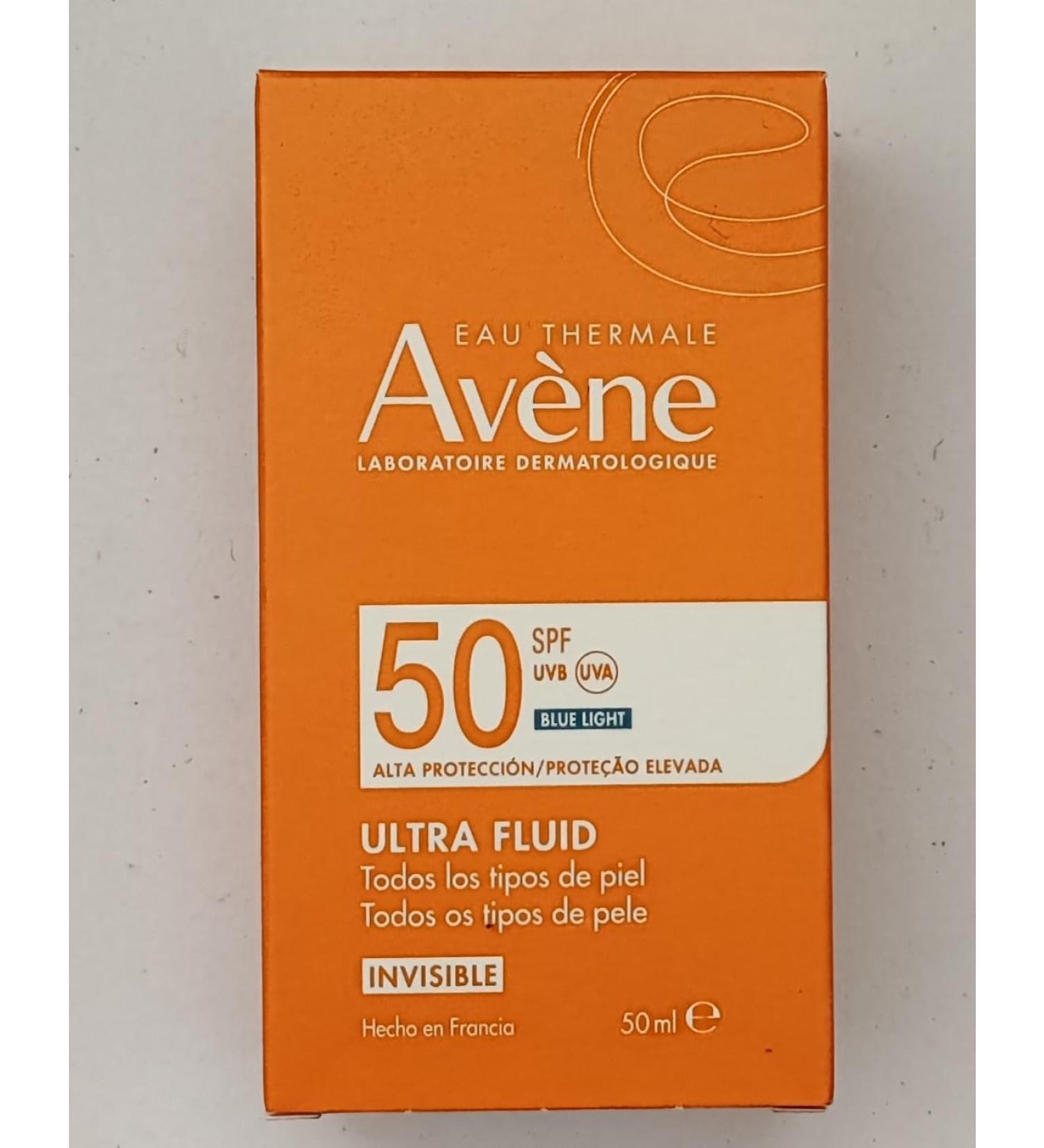 Avene Ultra Fluid Invisible Spf 50+ 50 ml.