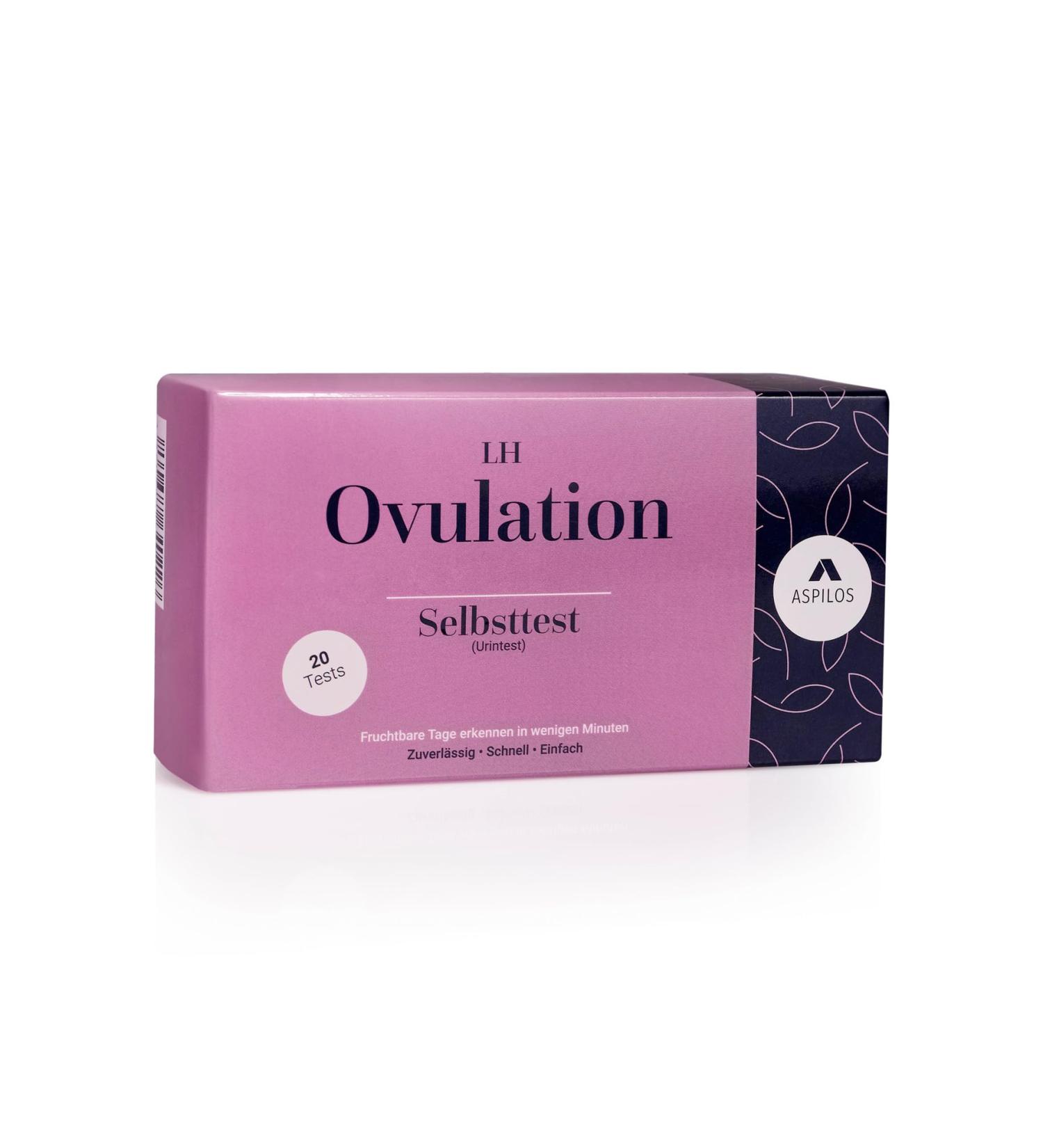 ASPILOS Ovulation Test - 20 Pieces | Fast & Reliable Home Testing | Lab Quality Results - Buy Online on GoSupps.com