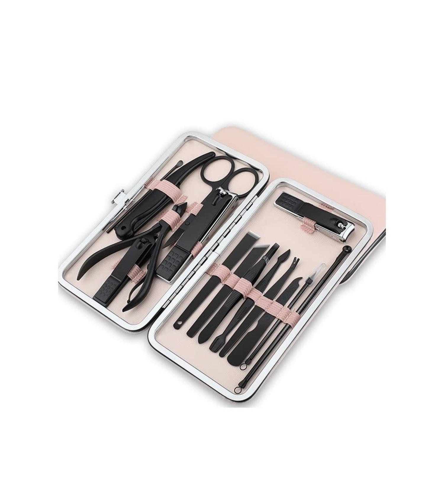 Nail Clipper Set Set Adult Stainless Steel Pedicure Kit Manicure Beauty Kit Portable Travel Beauty Kit (Size : Gold)(Size:E) - Buy Online on GoSupps.com
