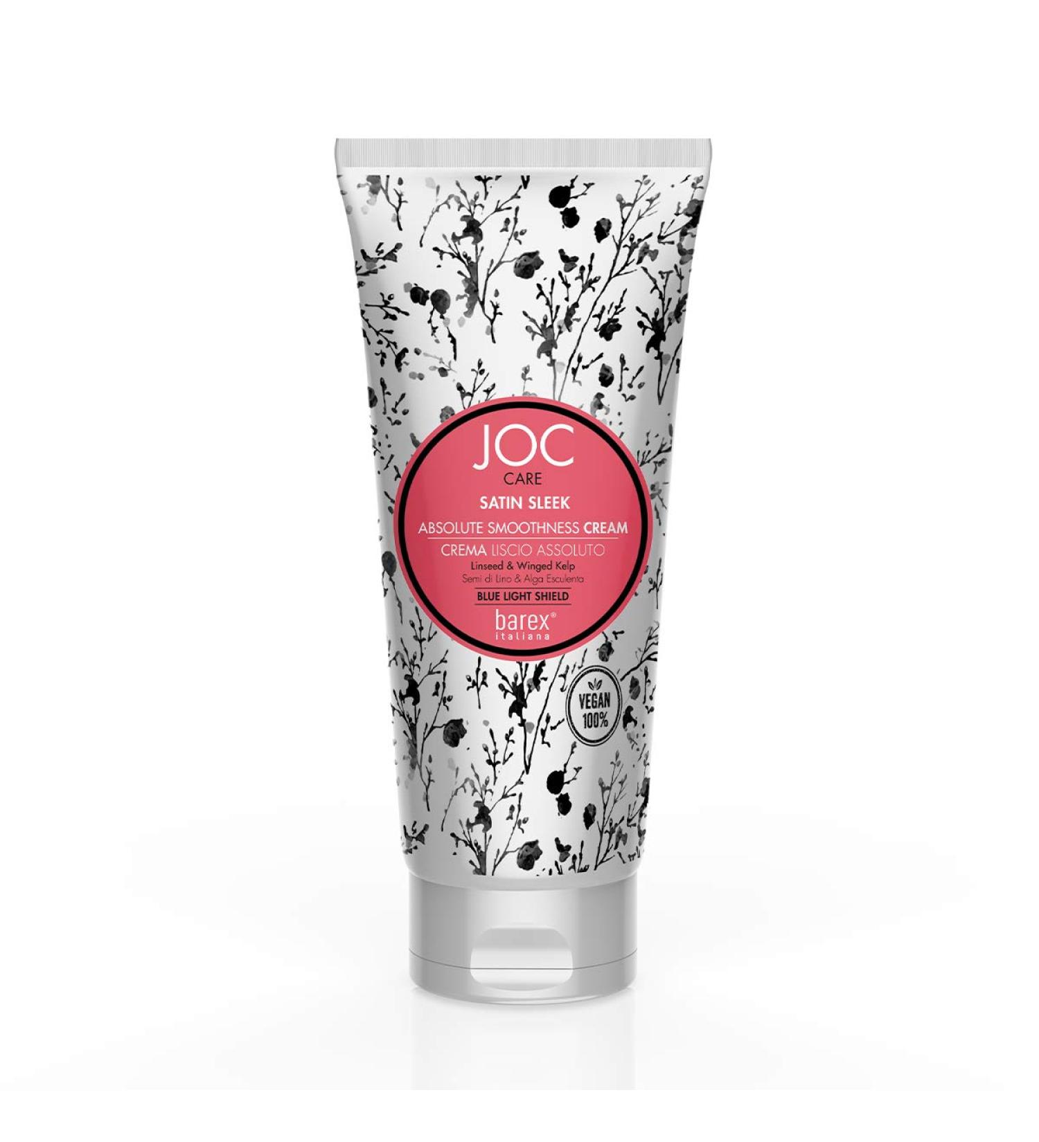 JOC CARE Satin Sleek Absolute Smoothing Cream - No-Rinse Anti-Frizz Treatment | 200 ml | Buy Online for International Shipping - Buy Online on GoSupps.com