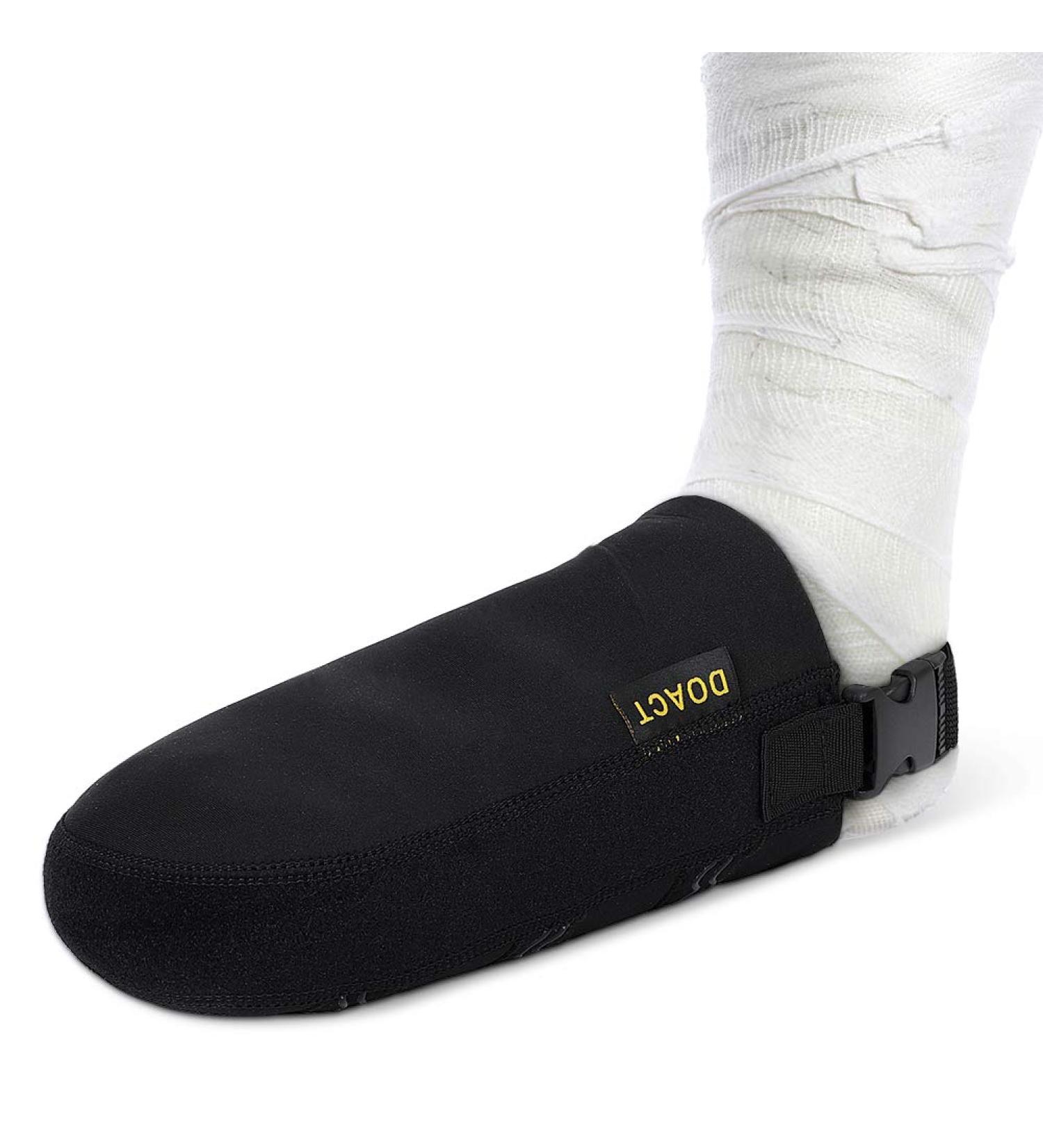Gypsum Foot Cast Sock - Non-Slip Toe Cover with Quick Lock | Anti-Slip Plaster Sock for Men & Women - Ultimate Toe Protection & Comfort - Buy Online on GoSupps.com