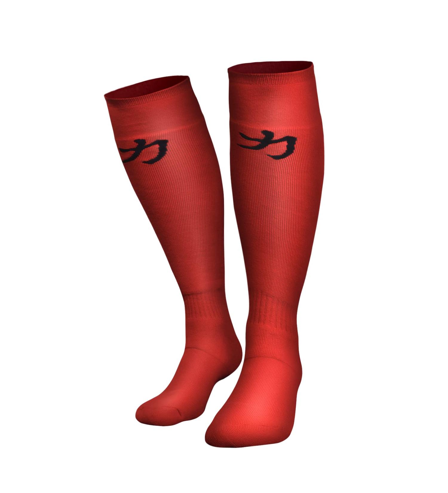 Strength Shop Compression Stockings for Men & Women - Breathable Weightlifting Socks (Size 39-48.5) - Red Enhance Performance & Recovery - Buy Online on GoSupps.com