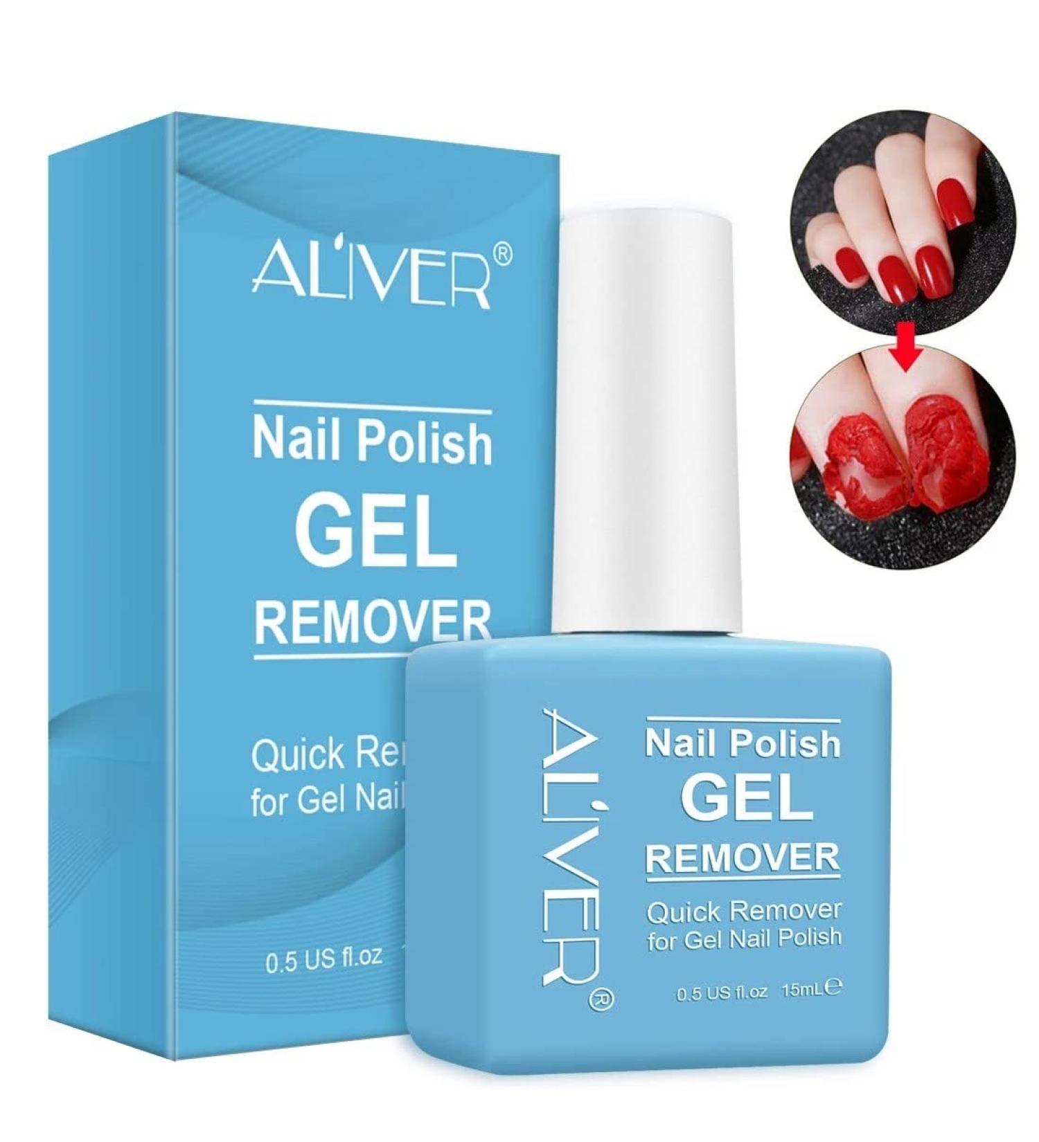 Nail Gel Polish Remover for Quick and Easy Polish Removal No Foil No Wrapping Remove Safely and Gently without Causing Damage Paraben Free - Buy Online on GoSupps.com