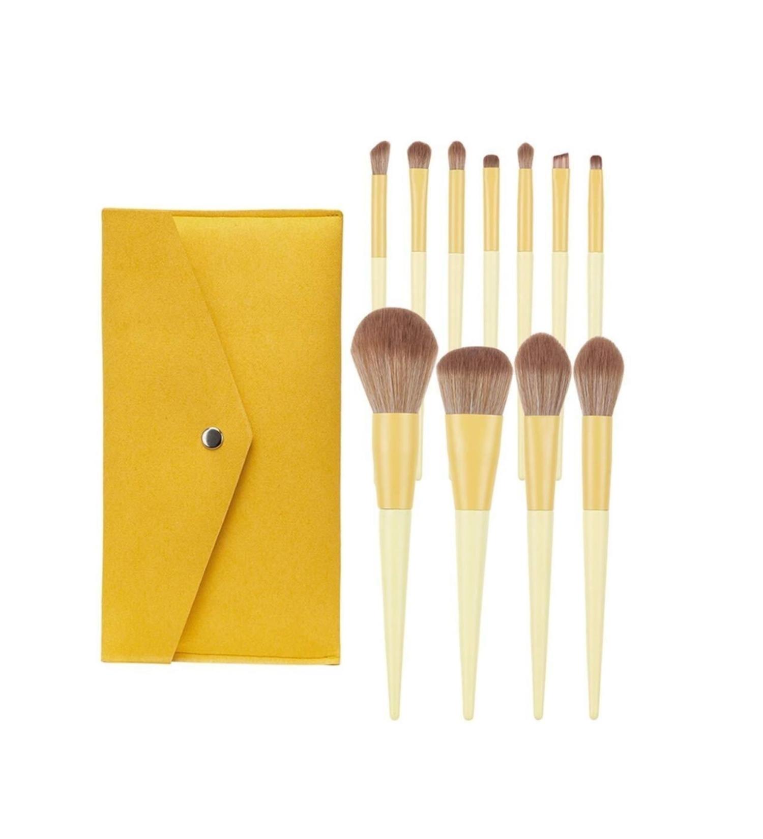Professional 11-Piece Makeup Brush Set | Blush Contour Foundation Eyeshadow & Eyeliner International Shipping Available - Buy Online on GoSupps.com