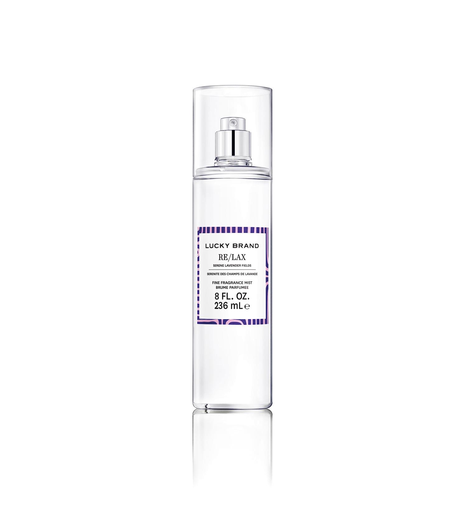 LUCKY Brand Re/Lax The New Sustainably-Inspired & Tranquil Unisex Fine Fragrance Mist For Women & Men 8.0 Fl Oz (Pack of 1) Lucky Re/Lax 8 Fl Oz (Pack of 1) - Buy Online on GoSupps.com