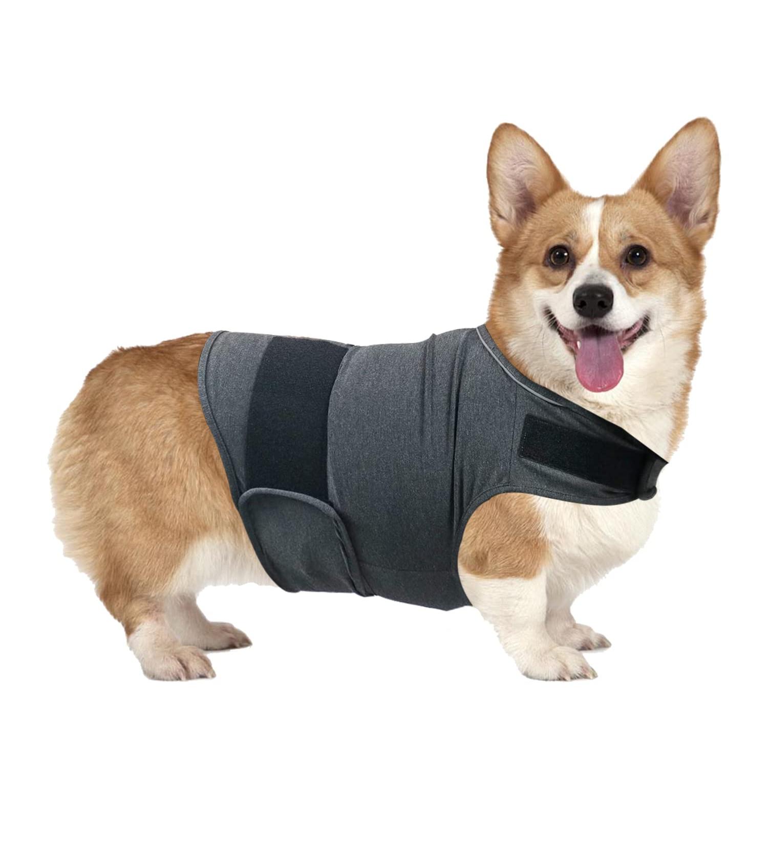 QIYADIN Anxiety Relief Dog Coat - Breathable Small Dog Jacket for Anxiety - Size S - International Shipping - Buy Online on GoSupps.com