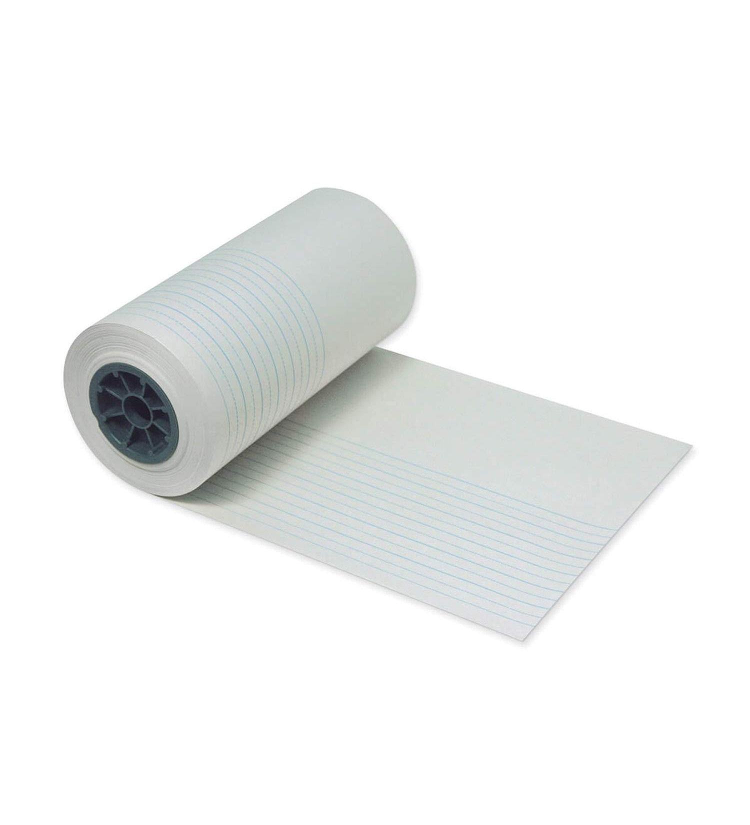 Pacon PAC2660-A1 Picture Story Ruled Newsprint Roll, 12" x 500'