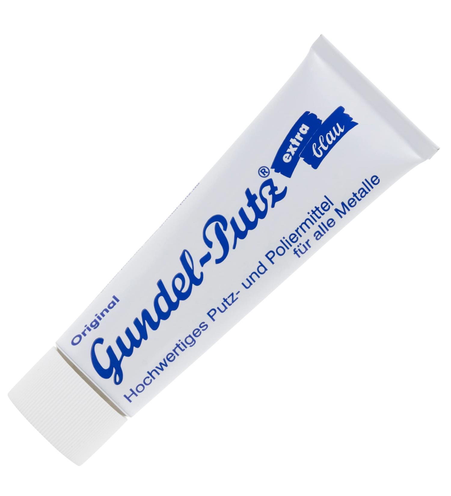Original Gundel High-Quality Plaster & Polishing Paste 150ml - Versatile Metal Polish for Silver Chrome Brass & Stainless Steel - Ideal for Home & Professional Use - Buy Online on GoSupps.com
