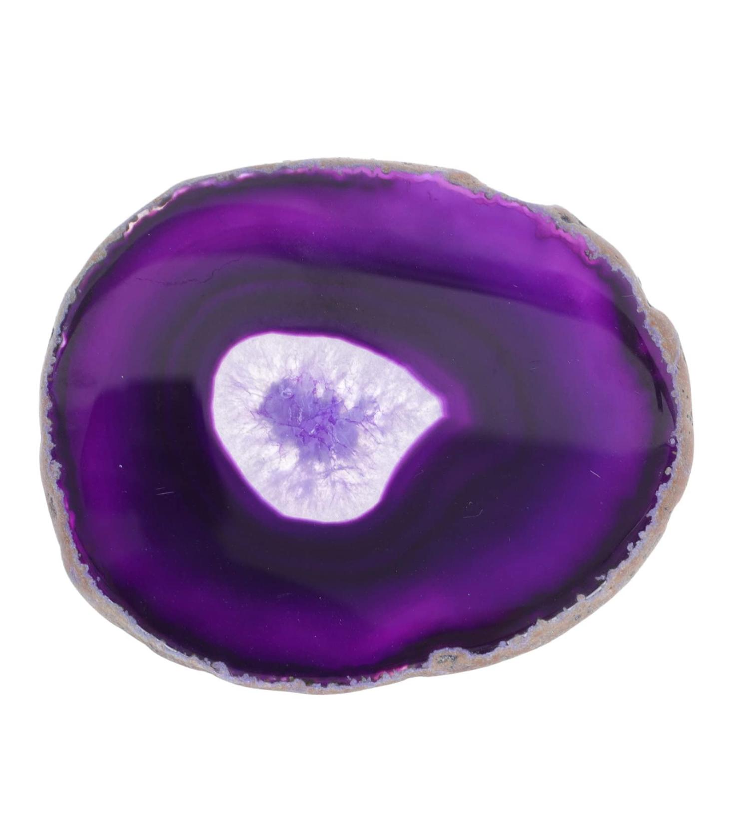  Ipetboom Ipetboom 1 Piece Palette Oil Painting Palette Manicure Plates Nail Equipment Dots Nail Art Palette Tray Cosmetic Mixing Plate Artist Painting Accessories Plate Pallet Purple Agate - Buy Online on GoSupps.com