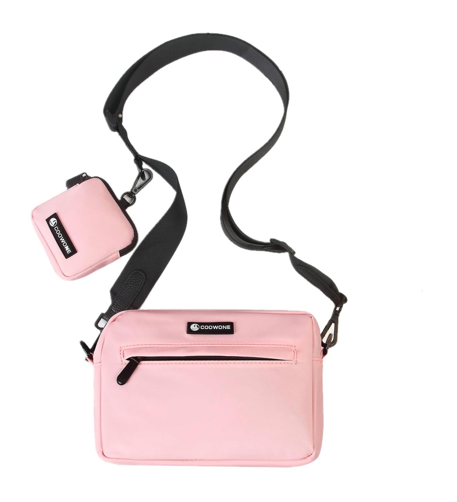 COOWONE Pink Dog Treat Bag - Ideal for Walking & Training Your Pet | Durable & Stylish - Buy Online on GoSupps.com