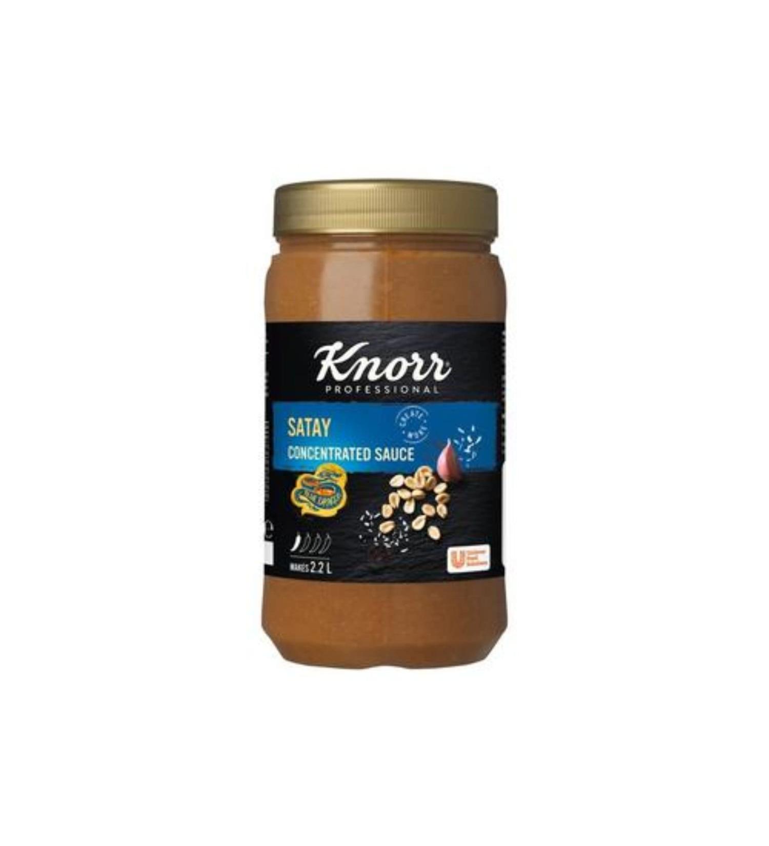 Peanut Satay Sauce 1.1kg Restaurant Quality Satay concentrated sauce makes 2.2 L