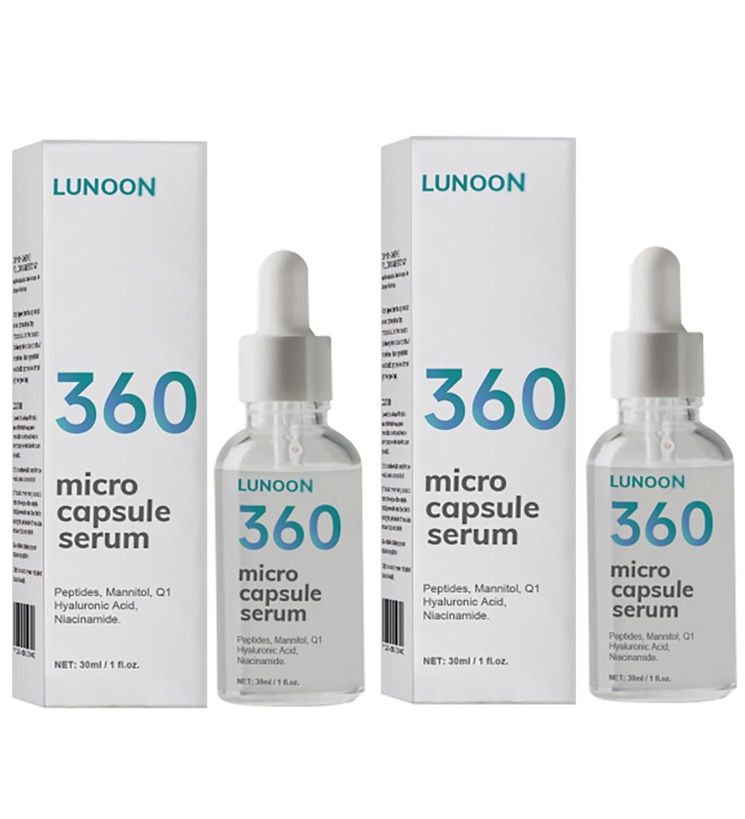 Buy 360 Micro Capsule Serum - Dual Pack for Blemish Reduction & Skin Barrier Strengthening | Simpla Microcapsule Moisturizing Vital Ampoule - Buy Online on GoSupps.com