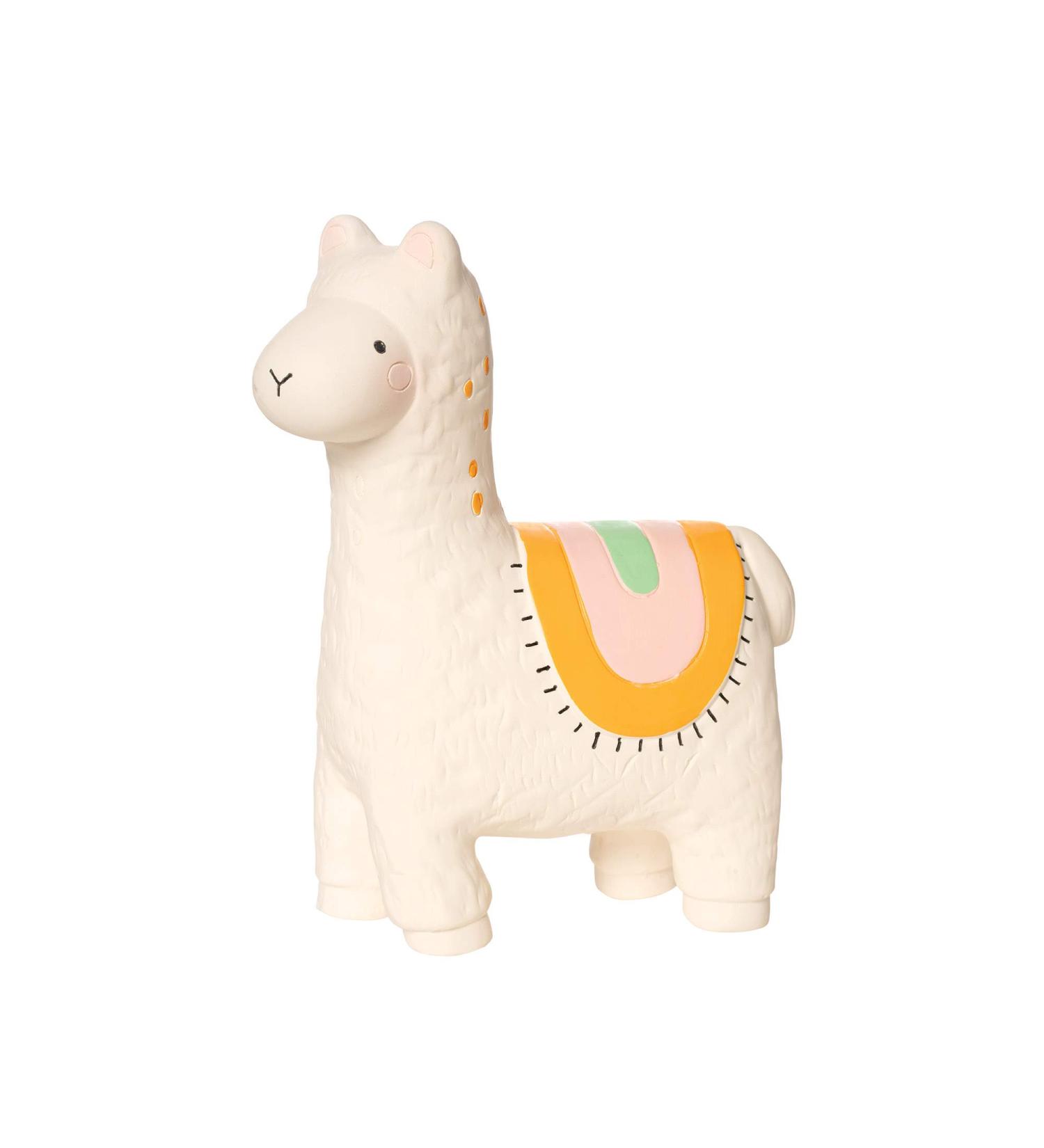 Manhattan Toy Fruity Paws Lili Llama | 100% Natural Rubber Baby Teether - Buy Online on GoSupps.com