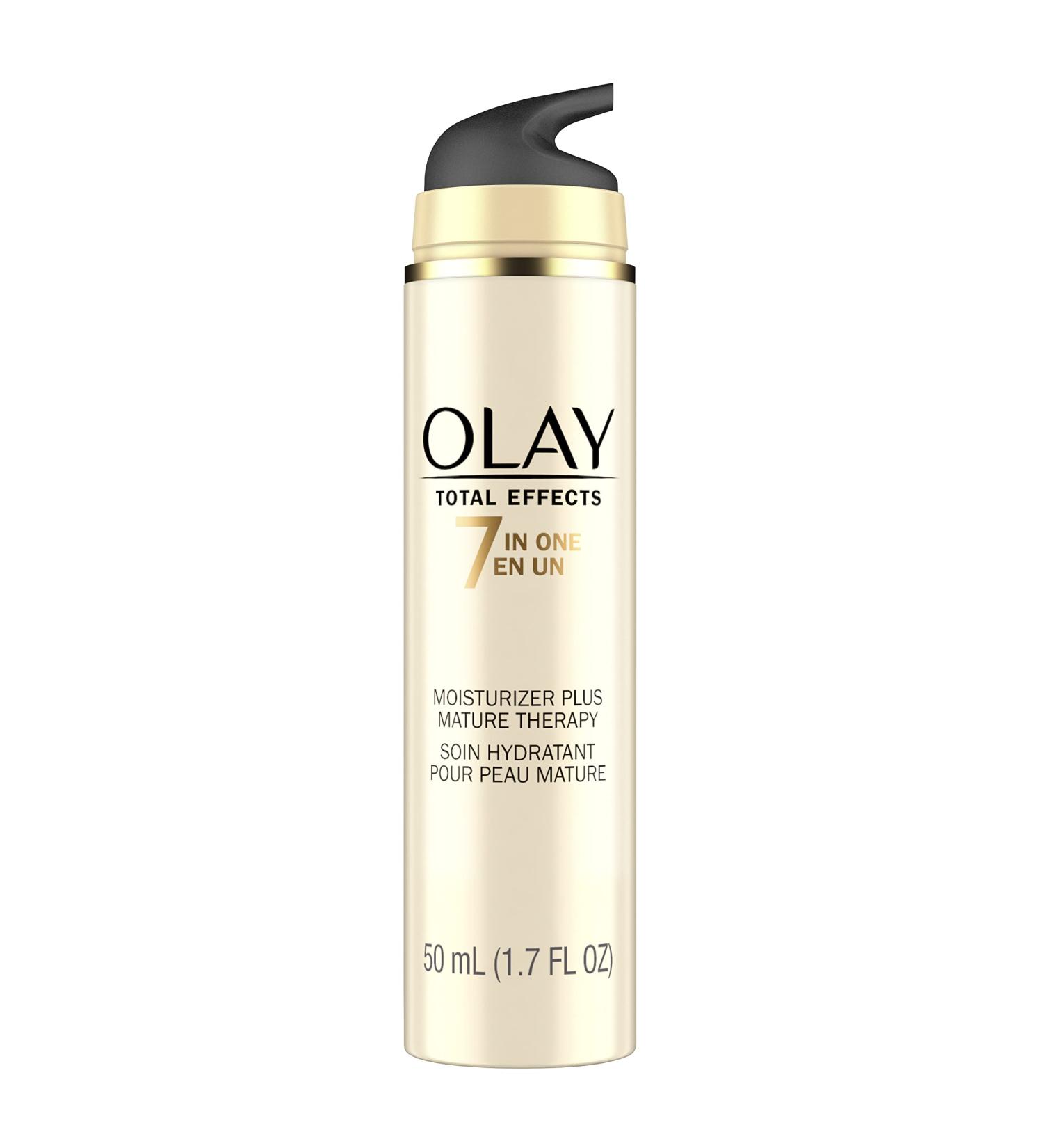 Olay Total Effects 7-In-1 Face Moisturizer Plus Mature Therapy Beige 1.7 Fl Oz - Buy Online on GoSupps.com
