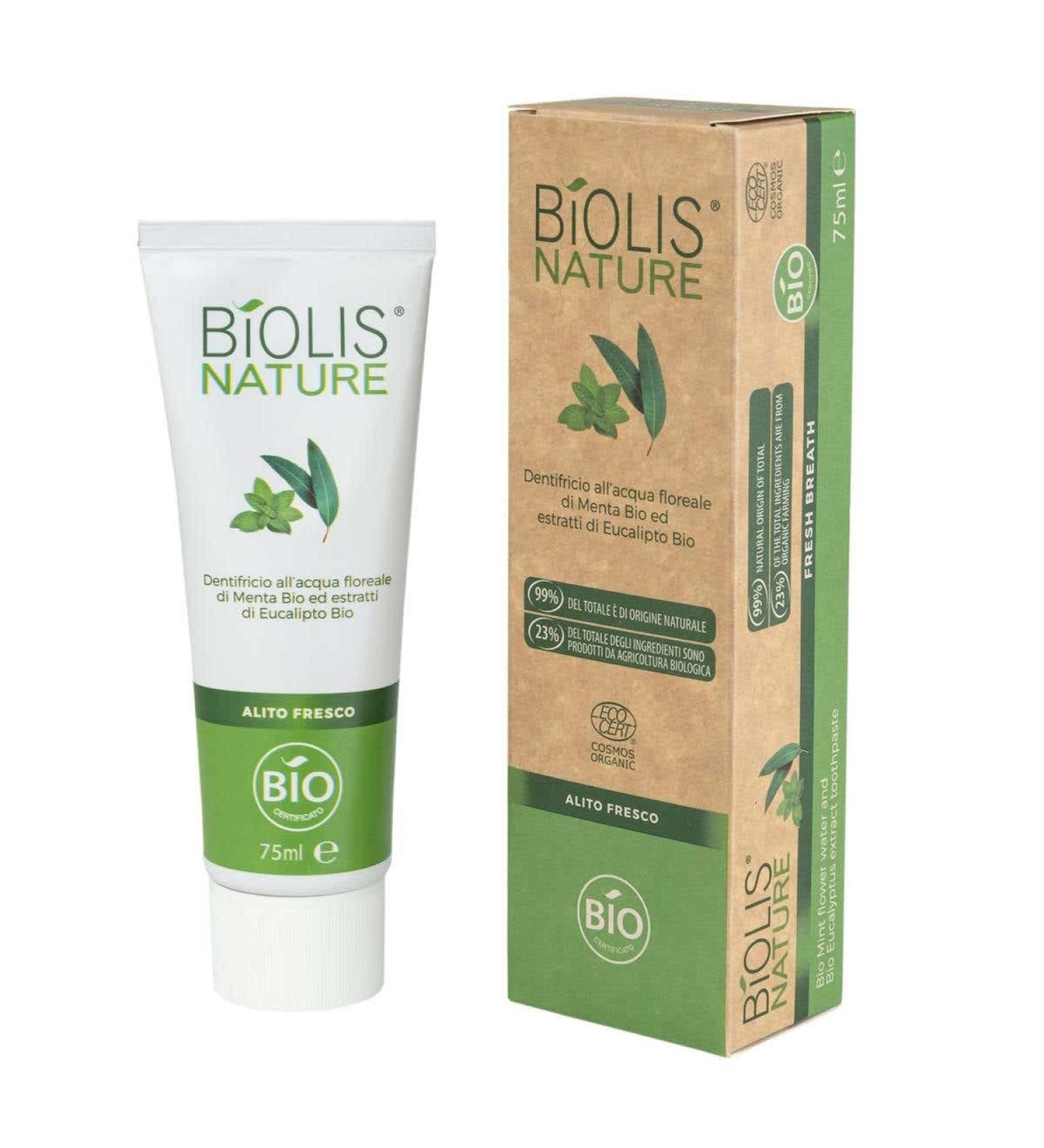  Biolis Biolis Alito Fresco Organic Menta Floral Water and Eucalyptus Extract 75 ml - Buy Online on GoSupps.com