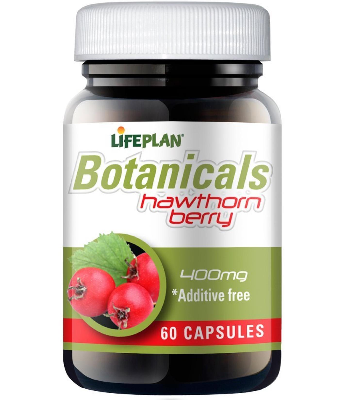 Lifeplan Hawthorn Berry 400mg 60 Caps