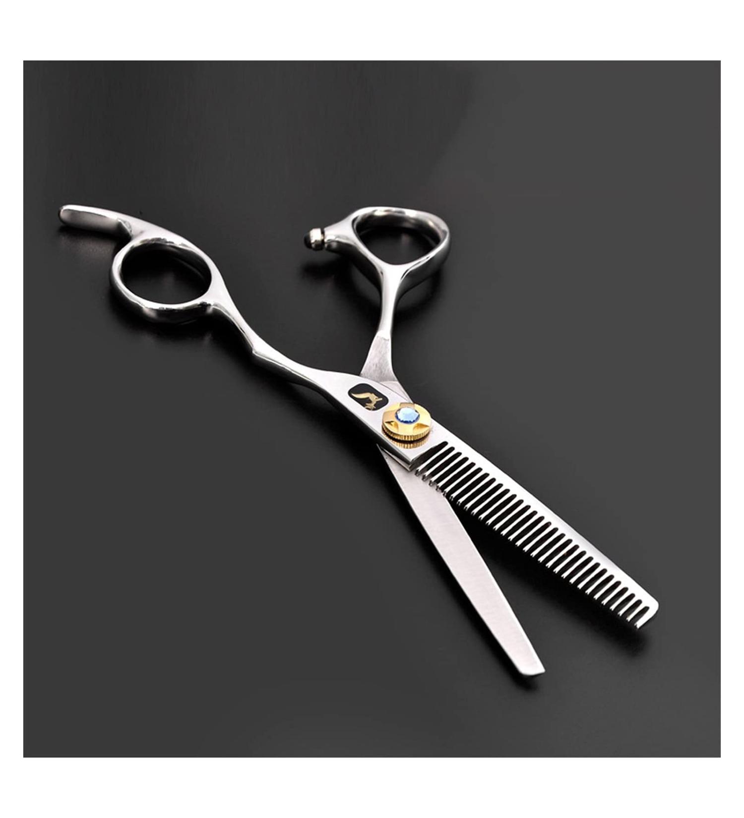 6 Inch Multifunctional Scissors Hairdressing Scissors Pet Scissors Flat Scissors Texture Scissors for Hairdressing Tooth Scissors Hair Cutting Shears