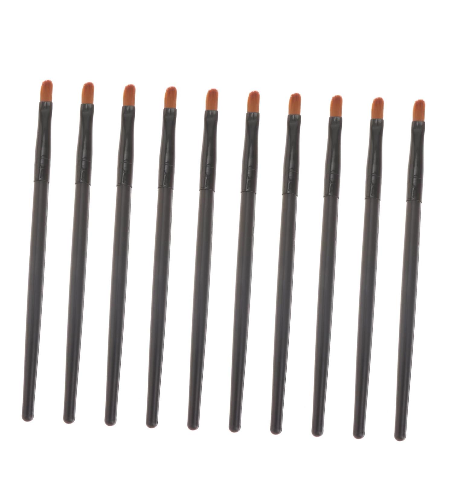 CANIGHT 10pcs Nose Shadow Brush Beauty Nose Brush Foundation Liquid Makeup Eyeshadow Black Artificial Fiber - Buy Online on GoSupps.com