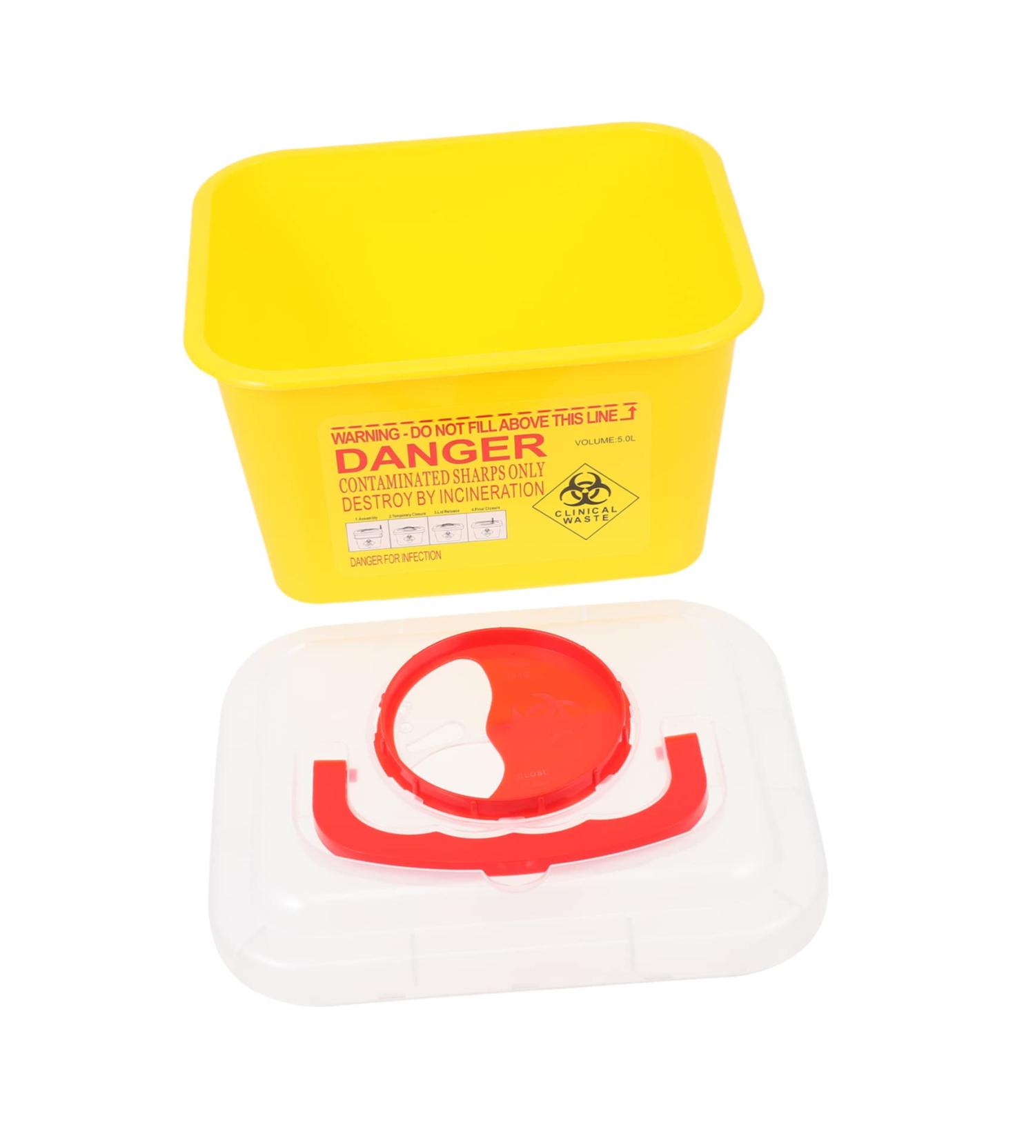 SEWOART Klein Recycling Box - Compact Storage for Razor & Blade Disposal | Durable ABS Construction - Buy Online on GoSupps.com