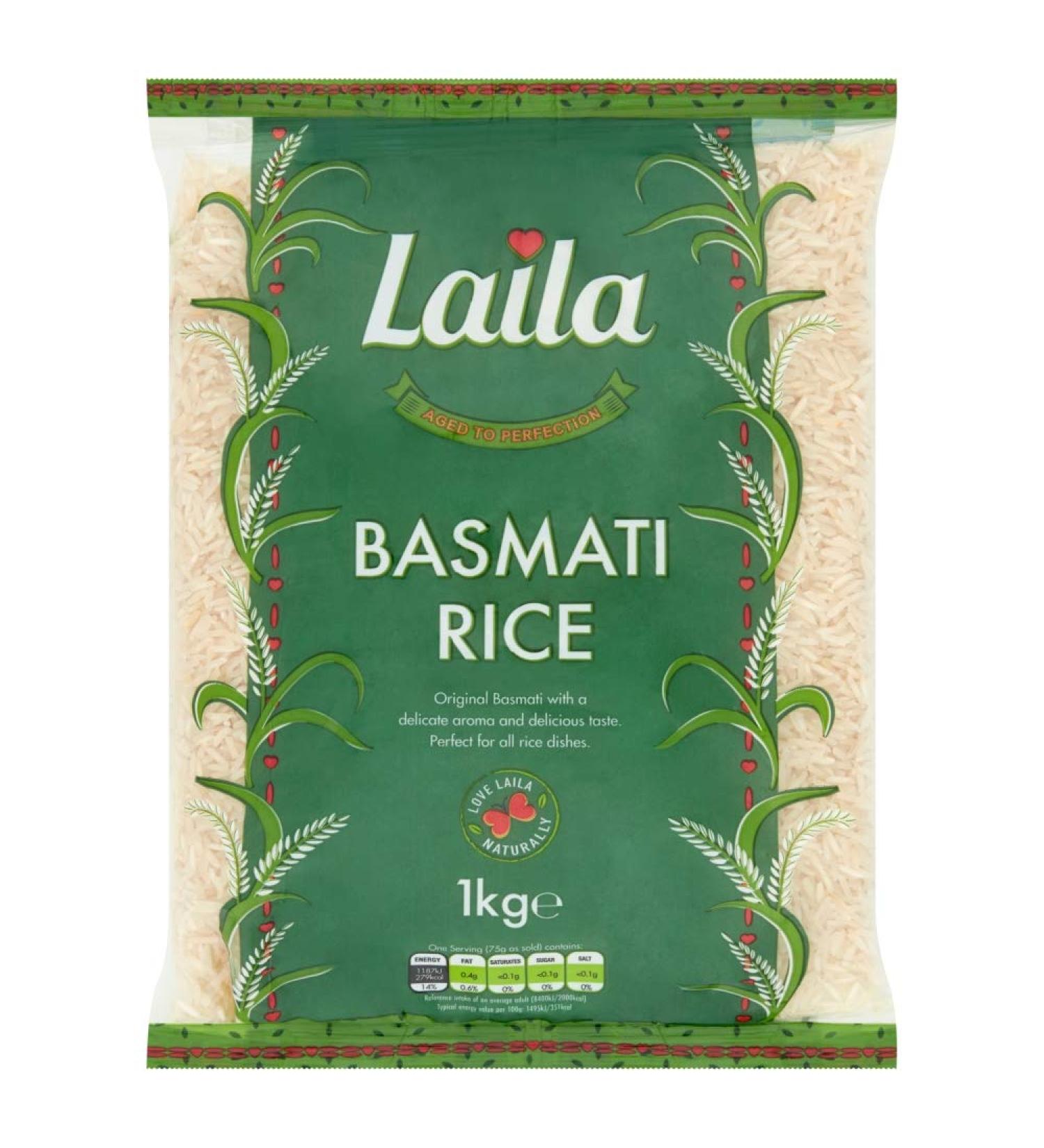 Laila Basmati Rice 1.048 kg