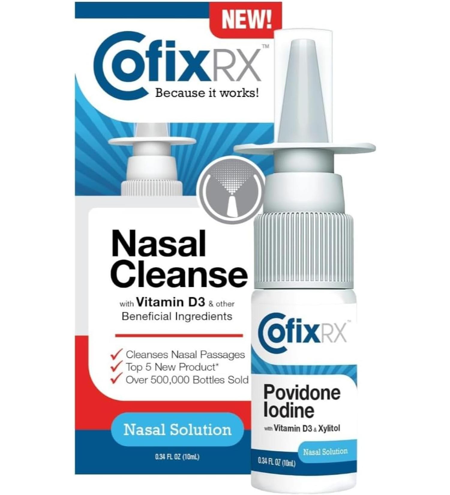CofixRX Antiviral Nasal Spray & Immunity Boost 10ml + Tea Tree Oil Eyelid Wipe Bundle - Buy Online on GoSupps.com
