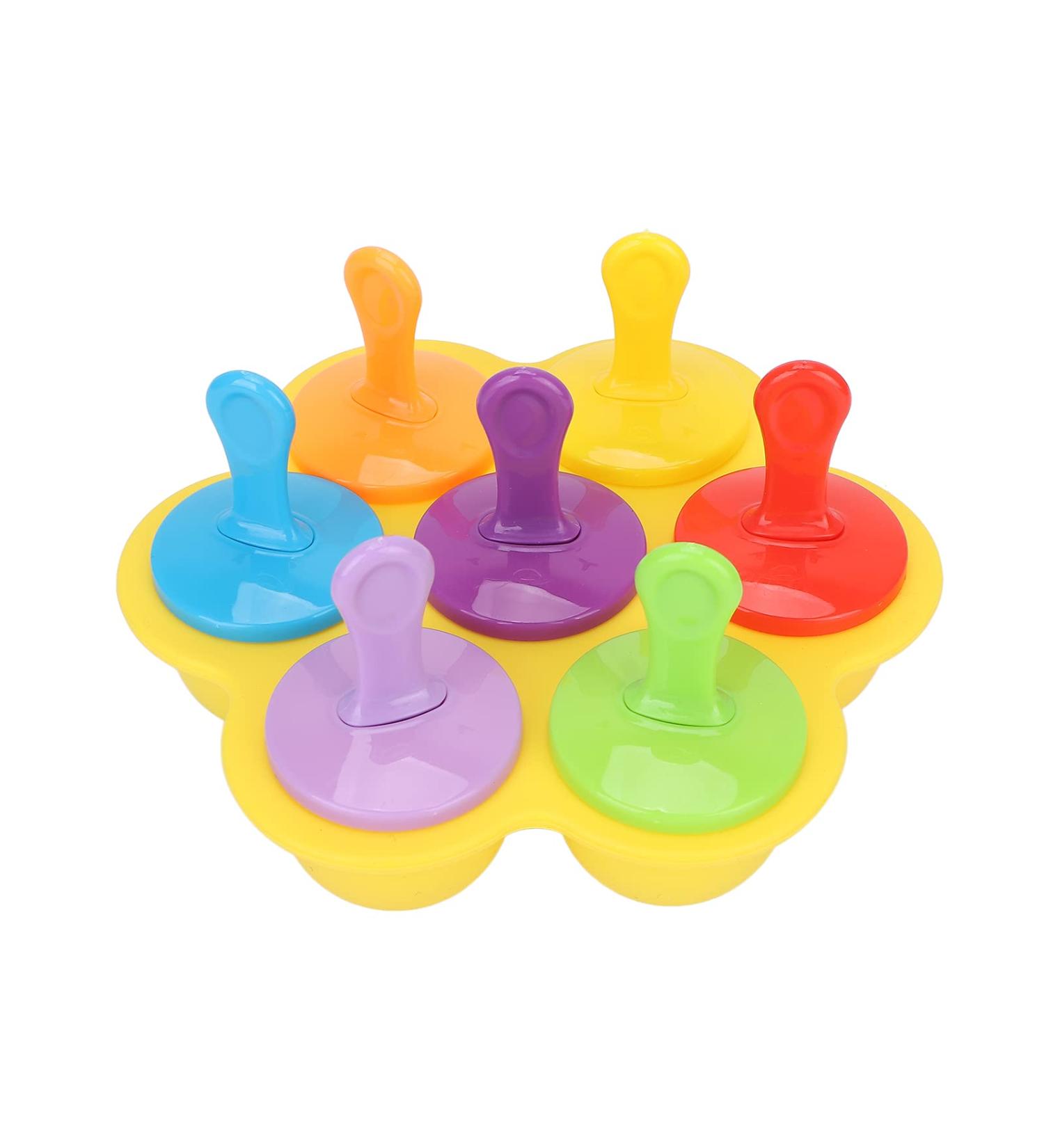 ZJchao Face Massage Ice Roller - Reusable Silicone Ice Tray for Fine Lines & Facial Care | Cold Beauty Tool (Yellow) - International Shipping Available - Buy Online on GoSupps.com