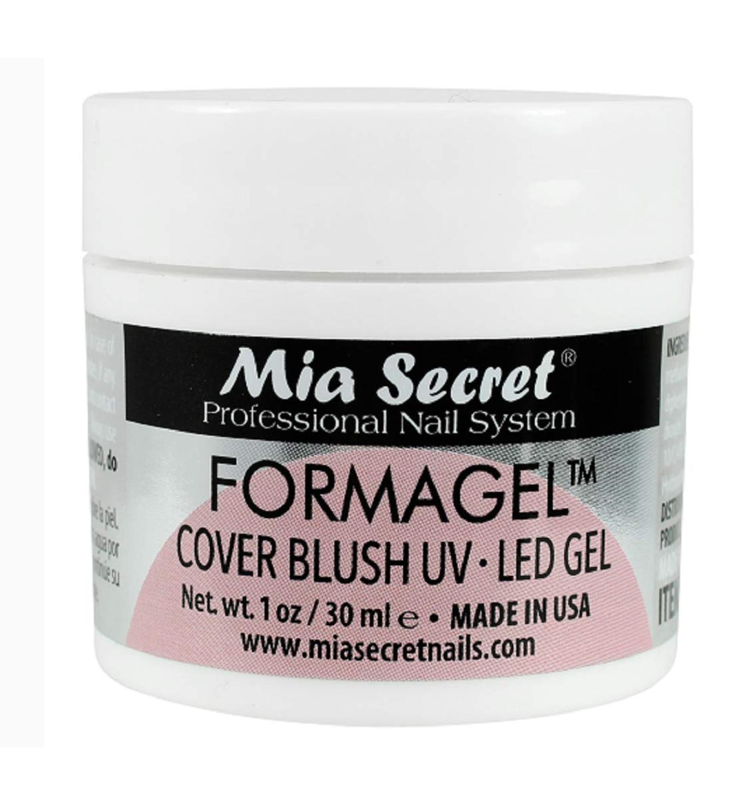 Mia Secret Nudes 1oz Formagel Gel Nail Builder - UV Led Gel - Cover Blush - Cover Tan - Candy Pink Pick Yours (Cover Blush)