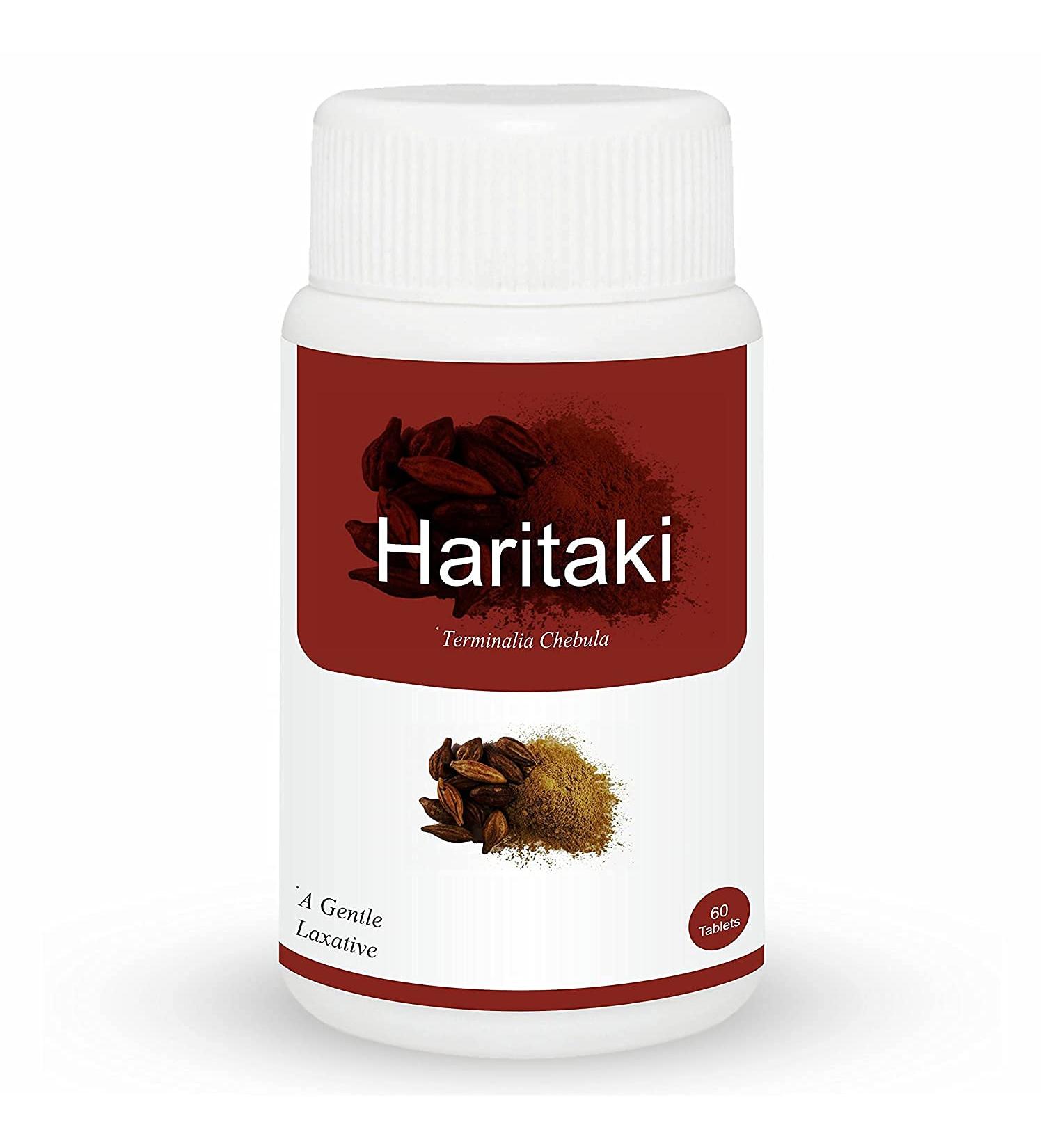 TYU Haritaki 500mg Tablet - Natural Indigestion Support (60 Tablets) - Buy Online on GoSupps.com