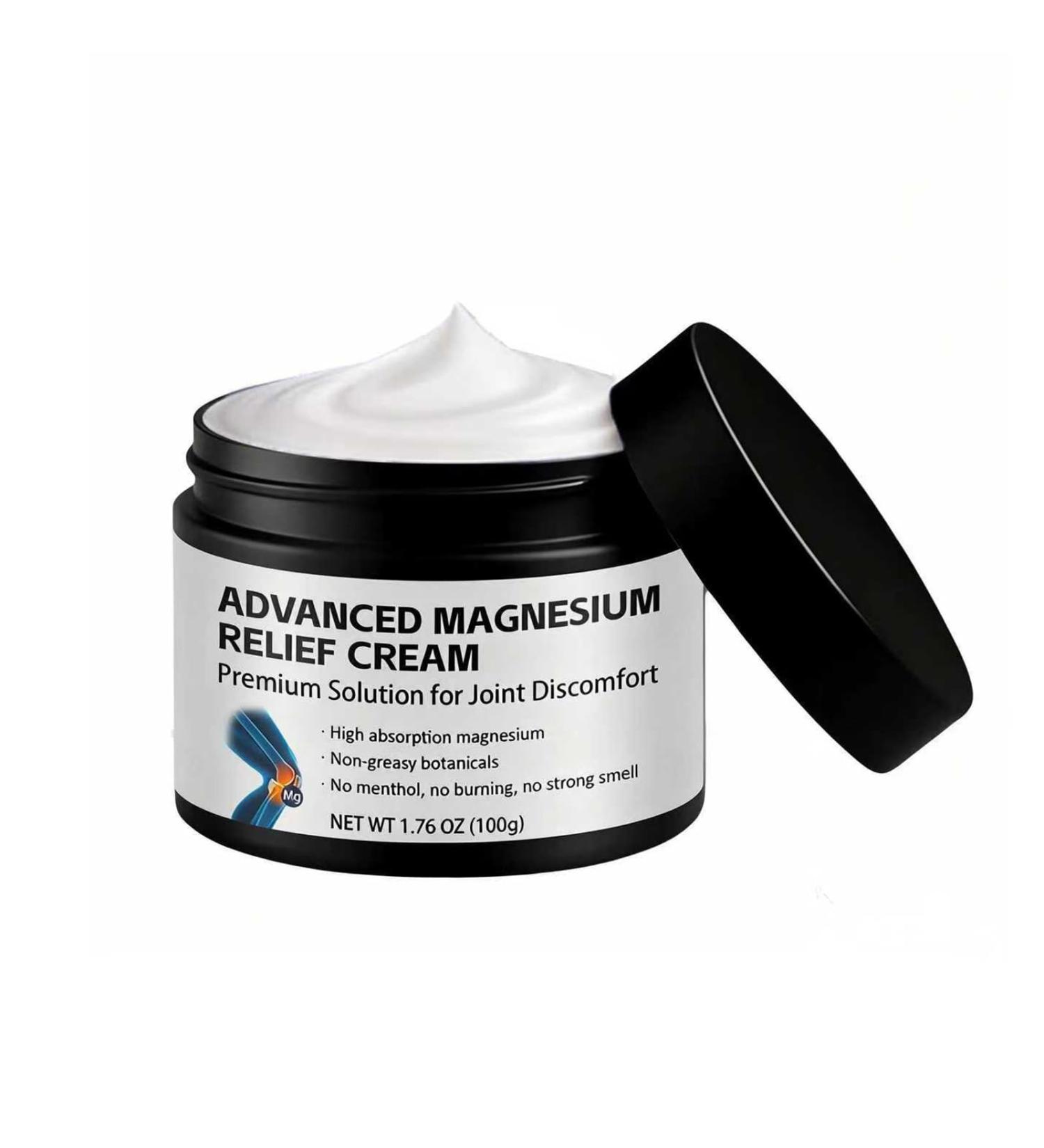 gmpdose Lestrova Magnesium Cream Cream for Sleep & Leg Cramps Fast-Absorbing Non-Greasy Topical Magnesium Lotion for Muscle Relaxation & Deep Hydration 1.76 Fl Oz(100g) - Buy Online on GoSupps.com