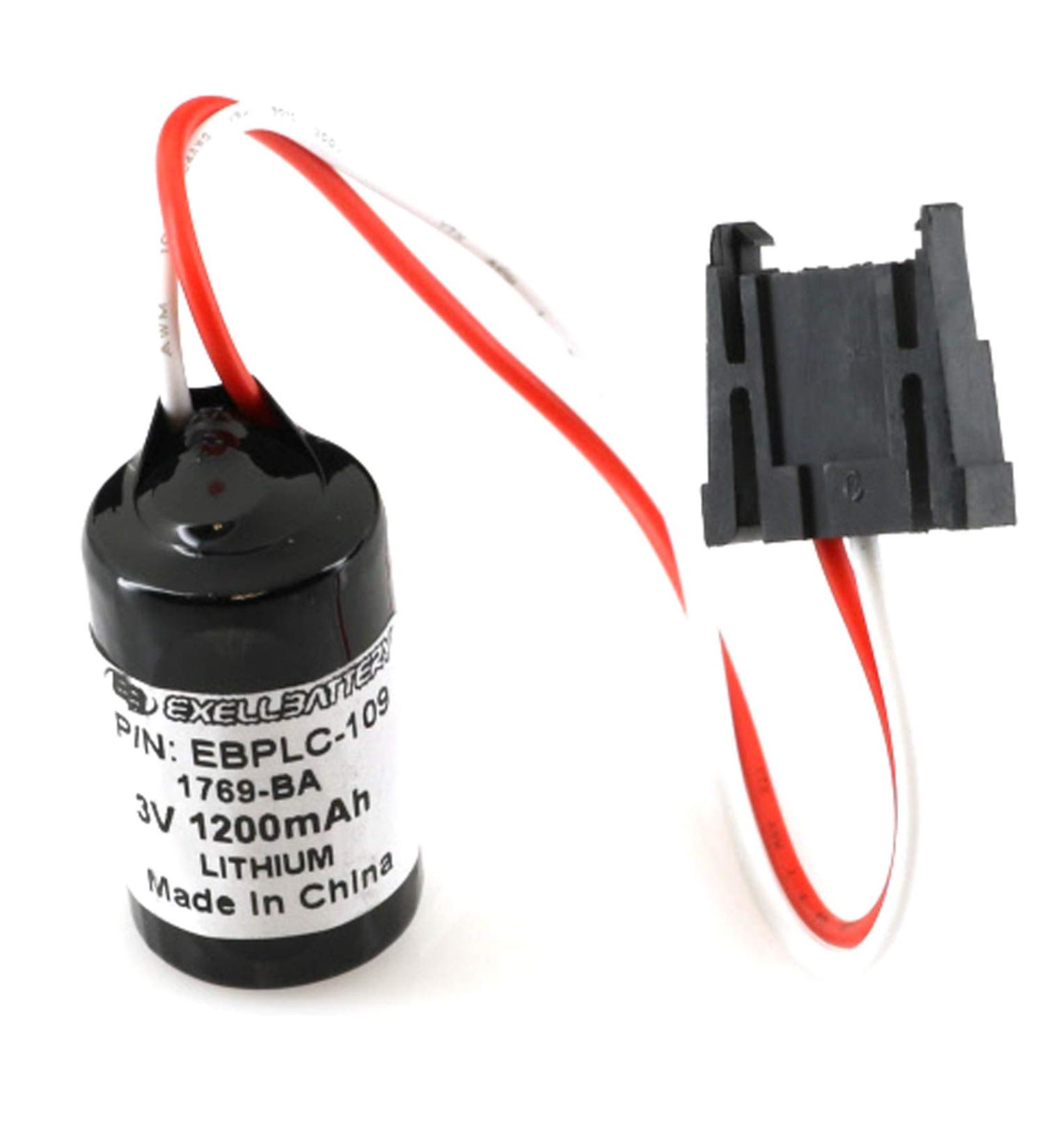 Buy 3V PLC Backup Battery Replacement for Compact 1769-L23-QBFC1B 1769-L23E-QB1B 1769-L23E-QBFC1B 1769-L32E 1769-L35E Micro 1400 & Micro 1500 - Fast International Shipping - Buy Online on GoSupps.com